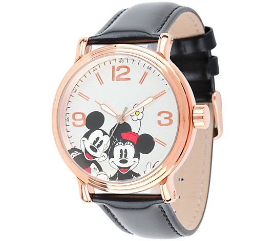 Disney Mickey & Minnie Mouse Men's Vintage Watch