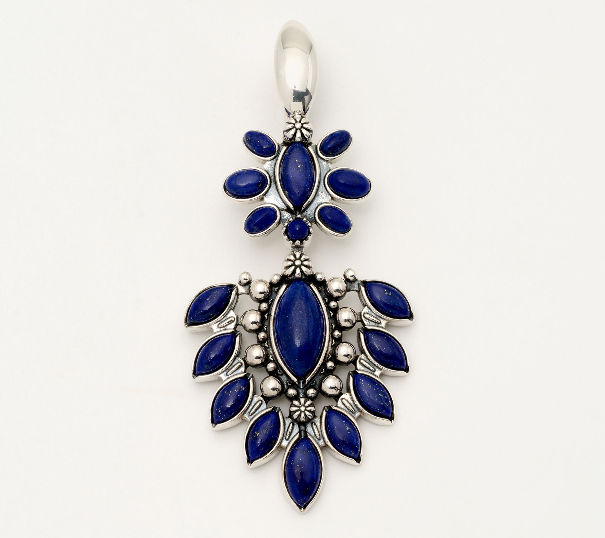 American West Sterling Silver Bold Cluster Enhancer