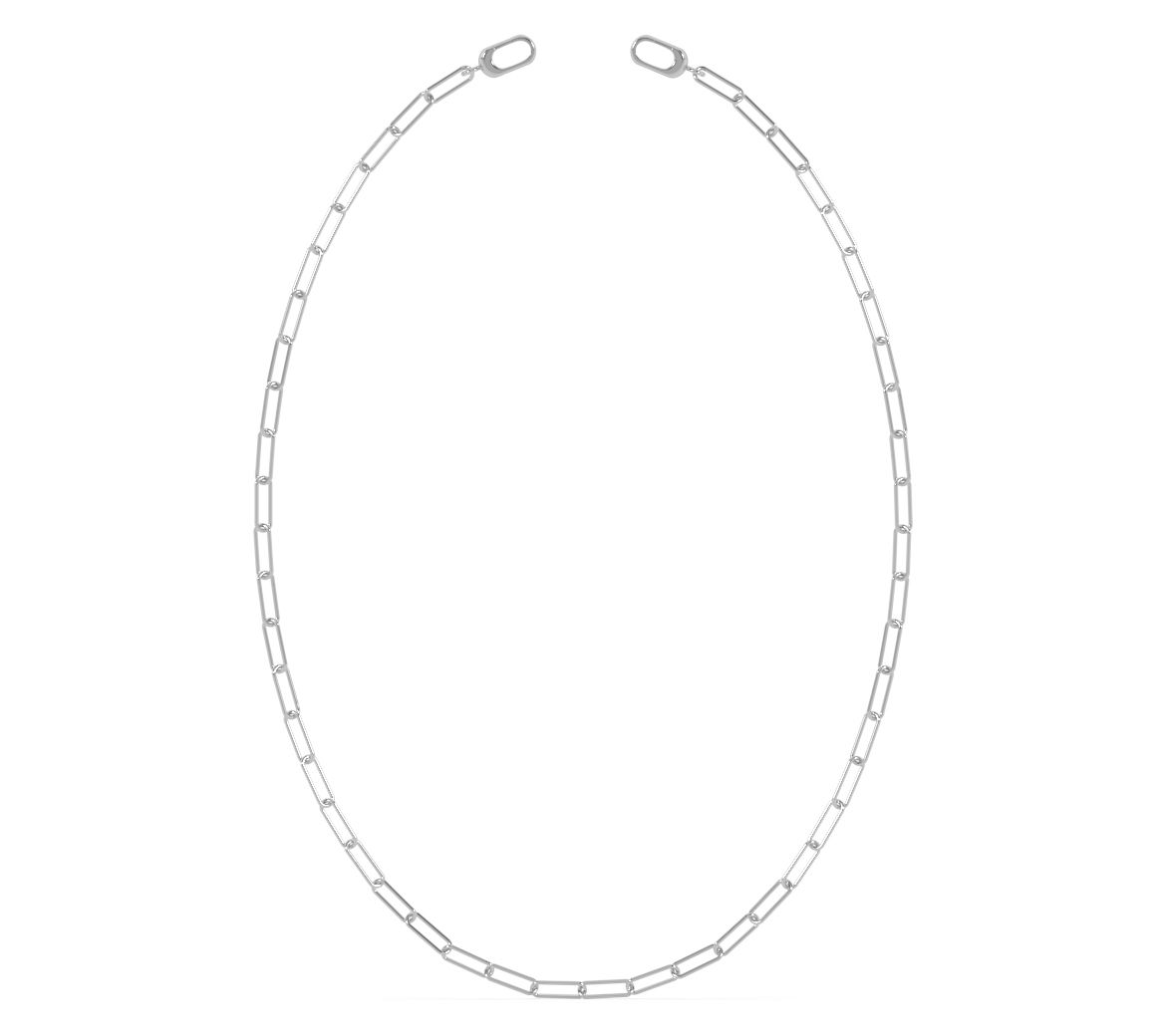 ONI Fine Jewelry Sterling Silver Baby Clip Necklace