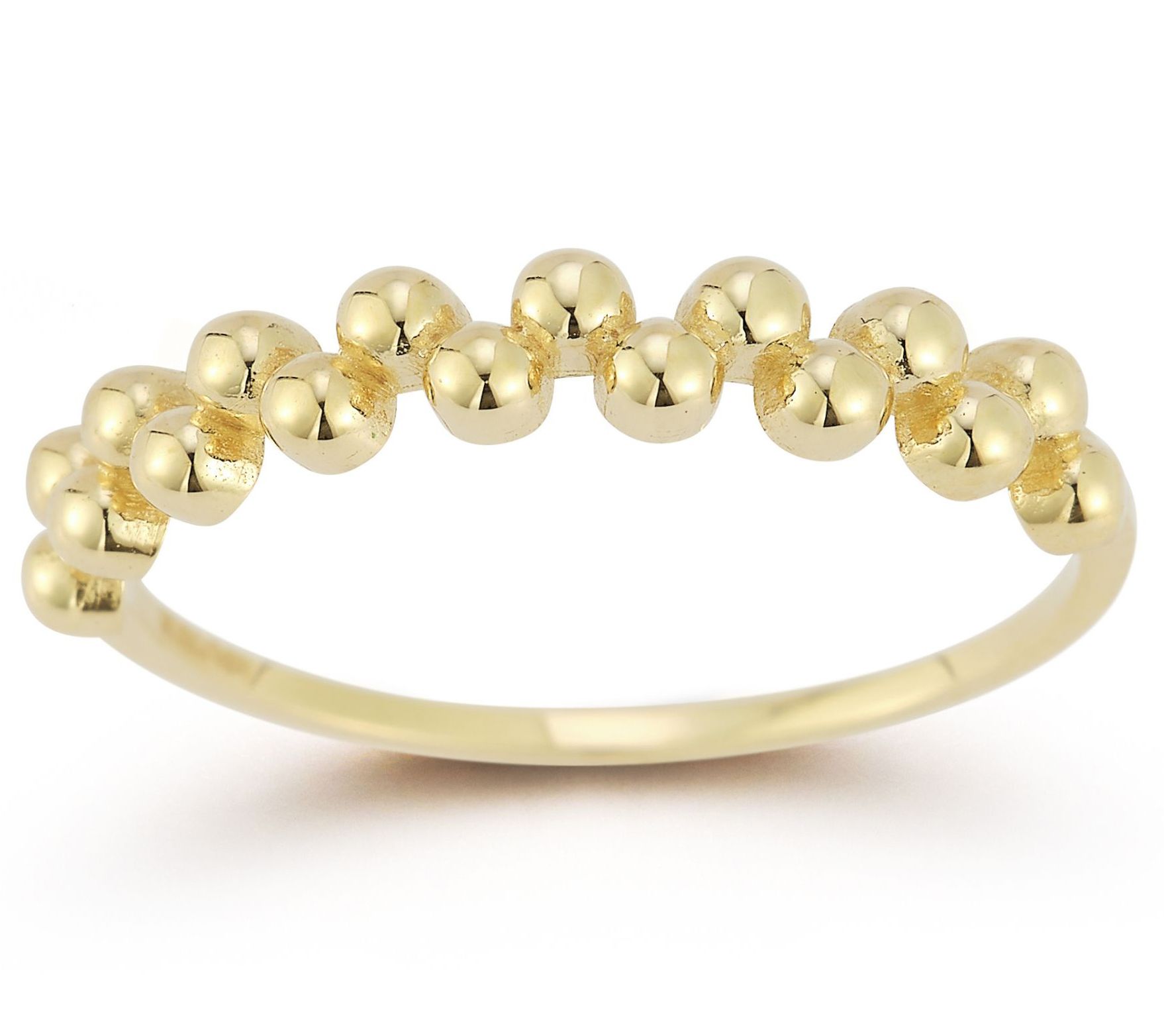 Luminosa Gold Ball Ring, 14K