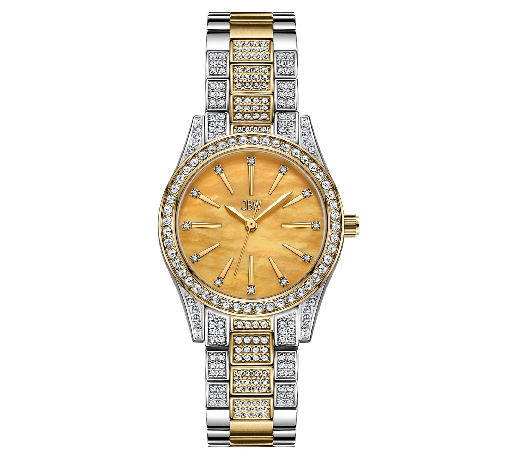 JBW Women's Spectra Two-Tone Diamond & Crystal tch