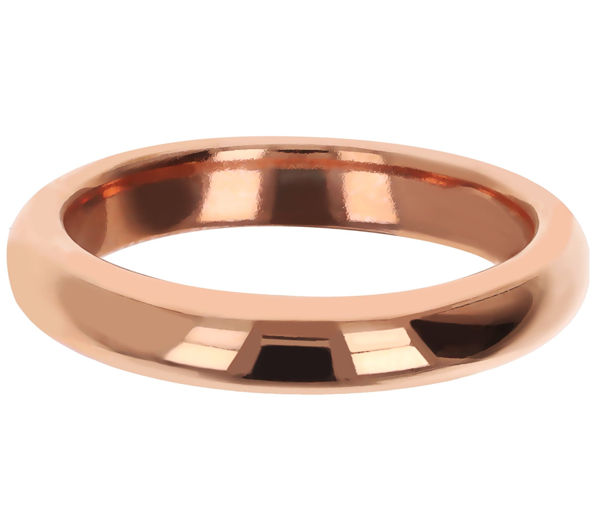 BellaOro Silk Fit Stack Ring, 14K Gold Over Resin