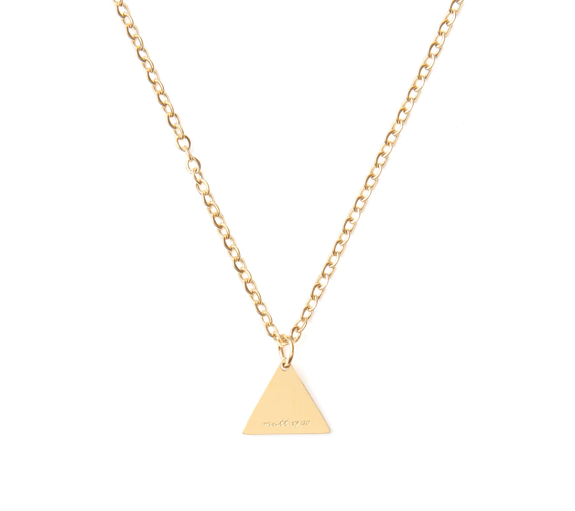 The Vintage Sparrow 14K Gold Plated Mountain Necklace