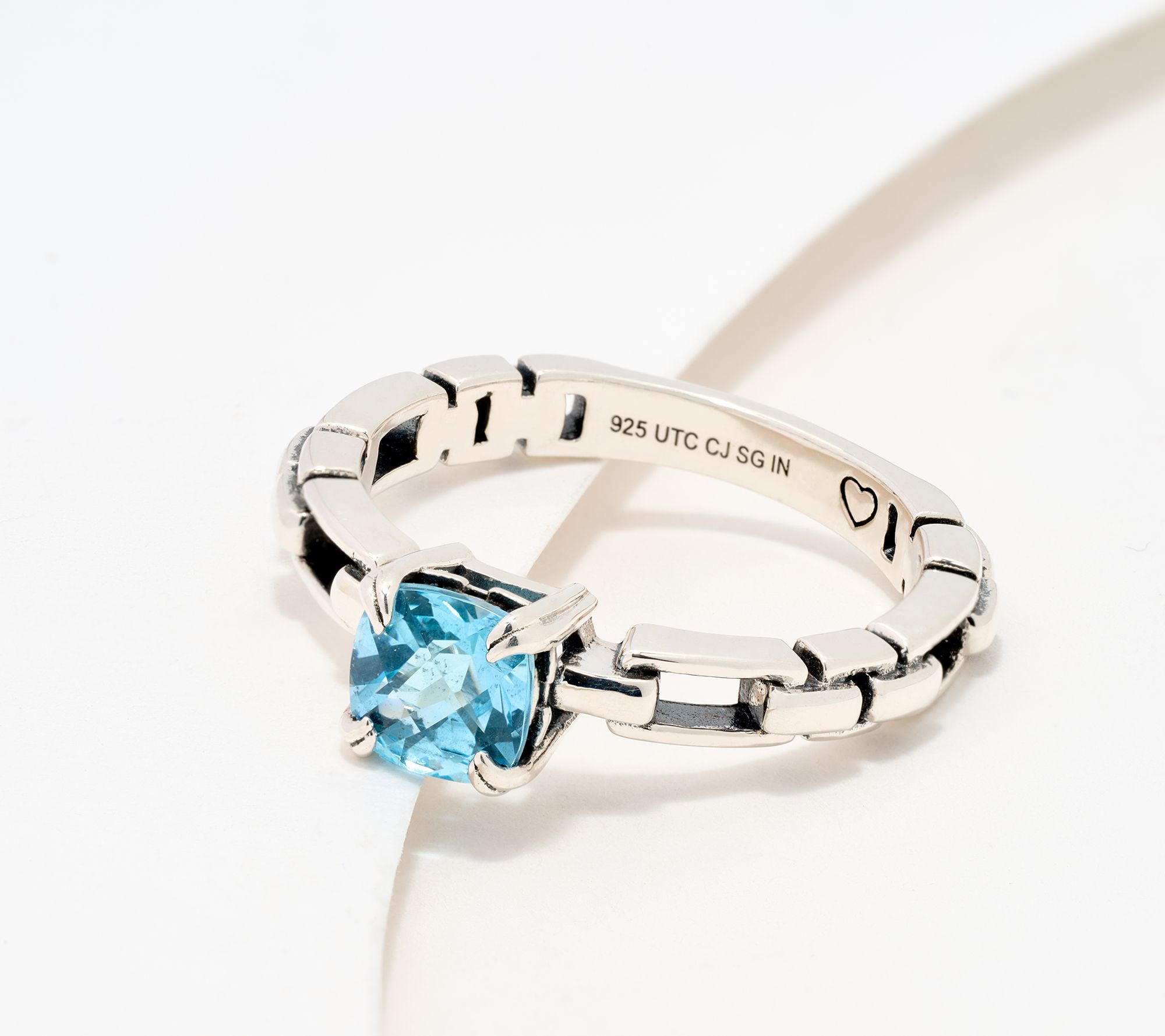 Christian James by Scott Grimes Sterling Silver Luciano Gemstone Ring