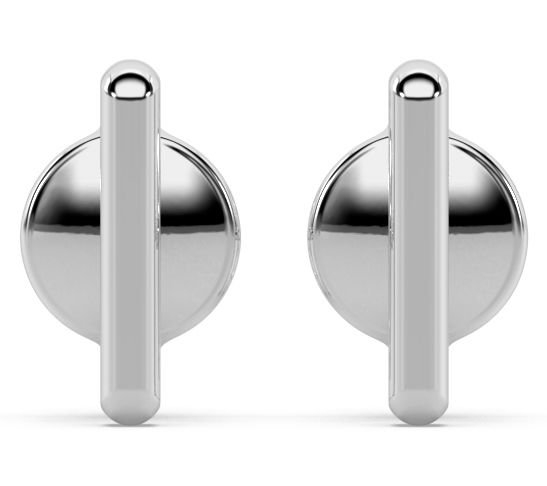 ONI Fine Jewelry Sterling Silver Bar Stud Earrings