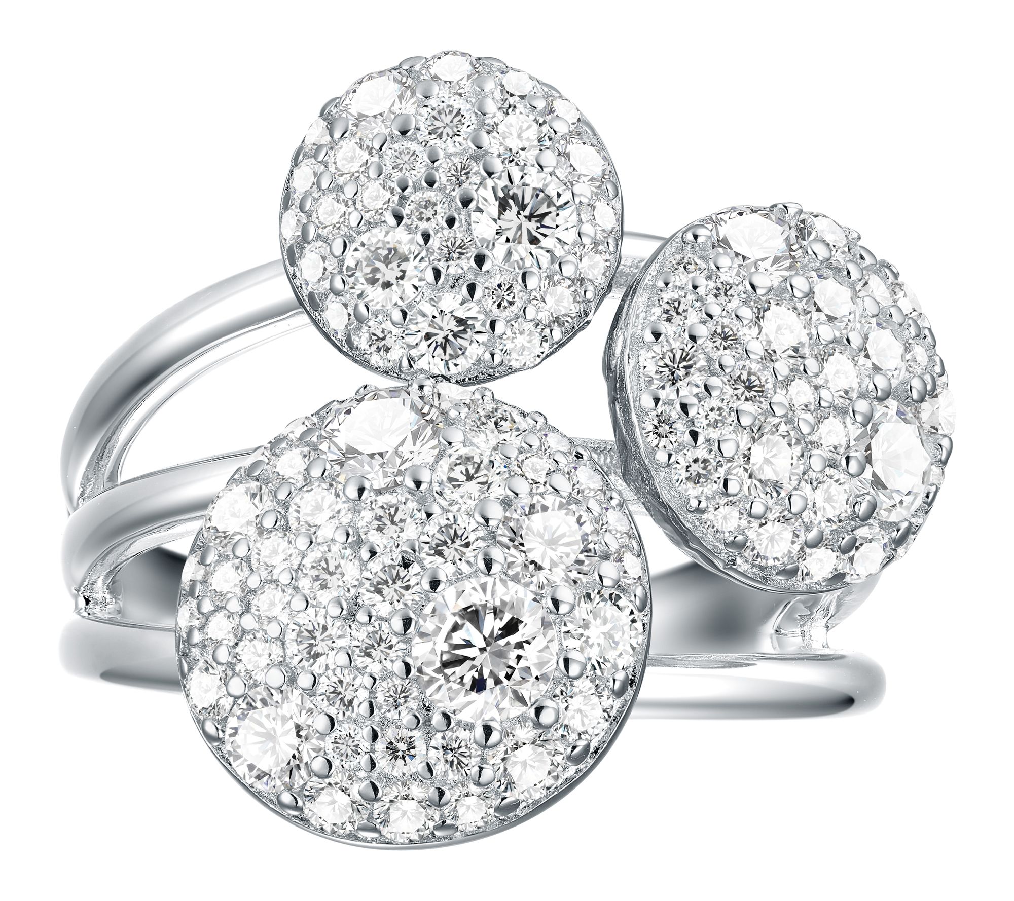 Jen by Jennifer Miller Lab Gro wn Diamond Orbi t Ring, Sterlin