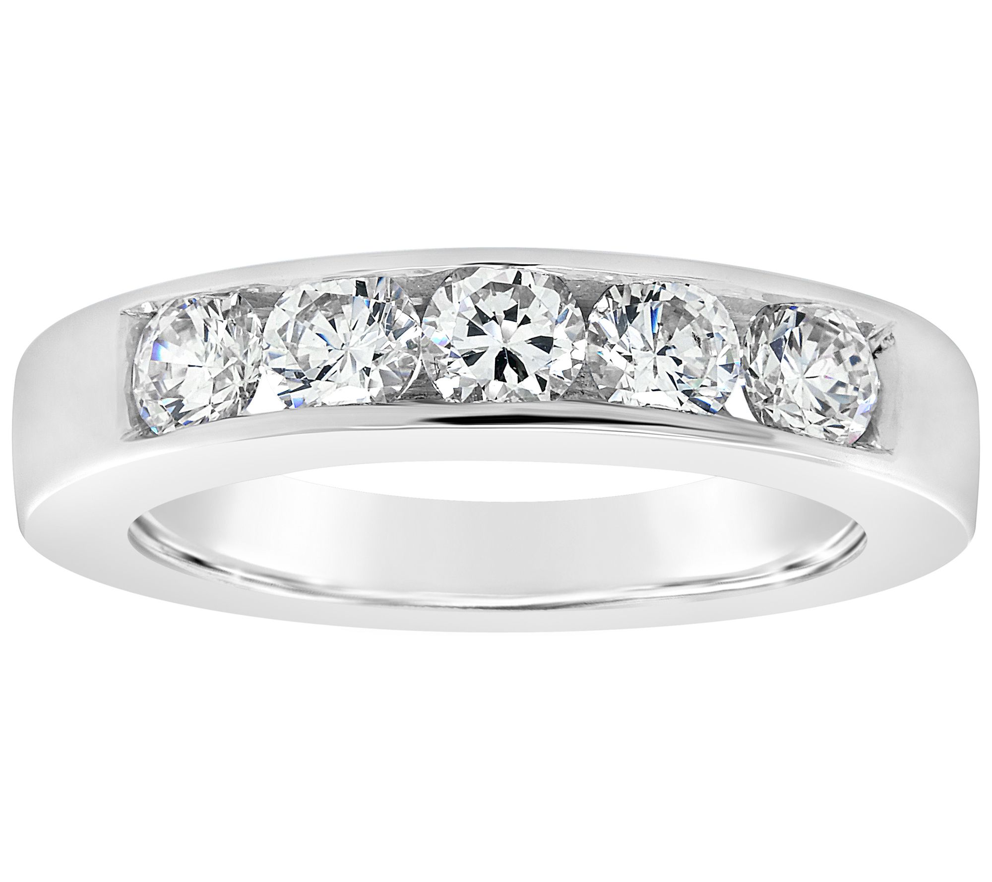 Affinity 14K Gold Channel Set 1.20 cttw Diamond Ring