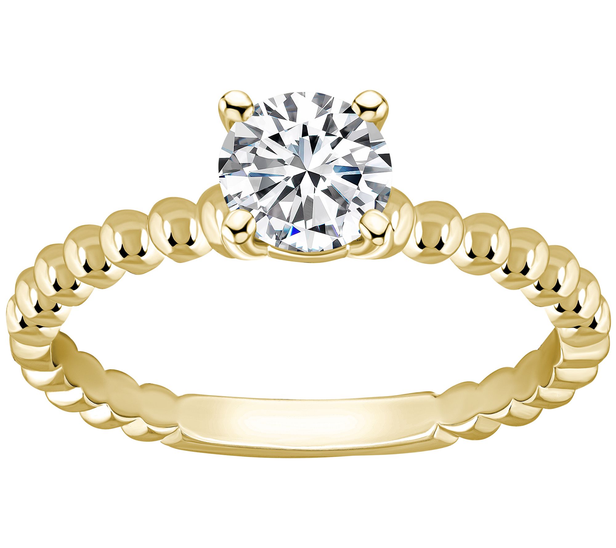 Affinity 0.75 cttw Diamond Solitaire R ing, 14K Gold