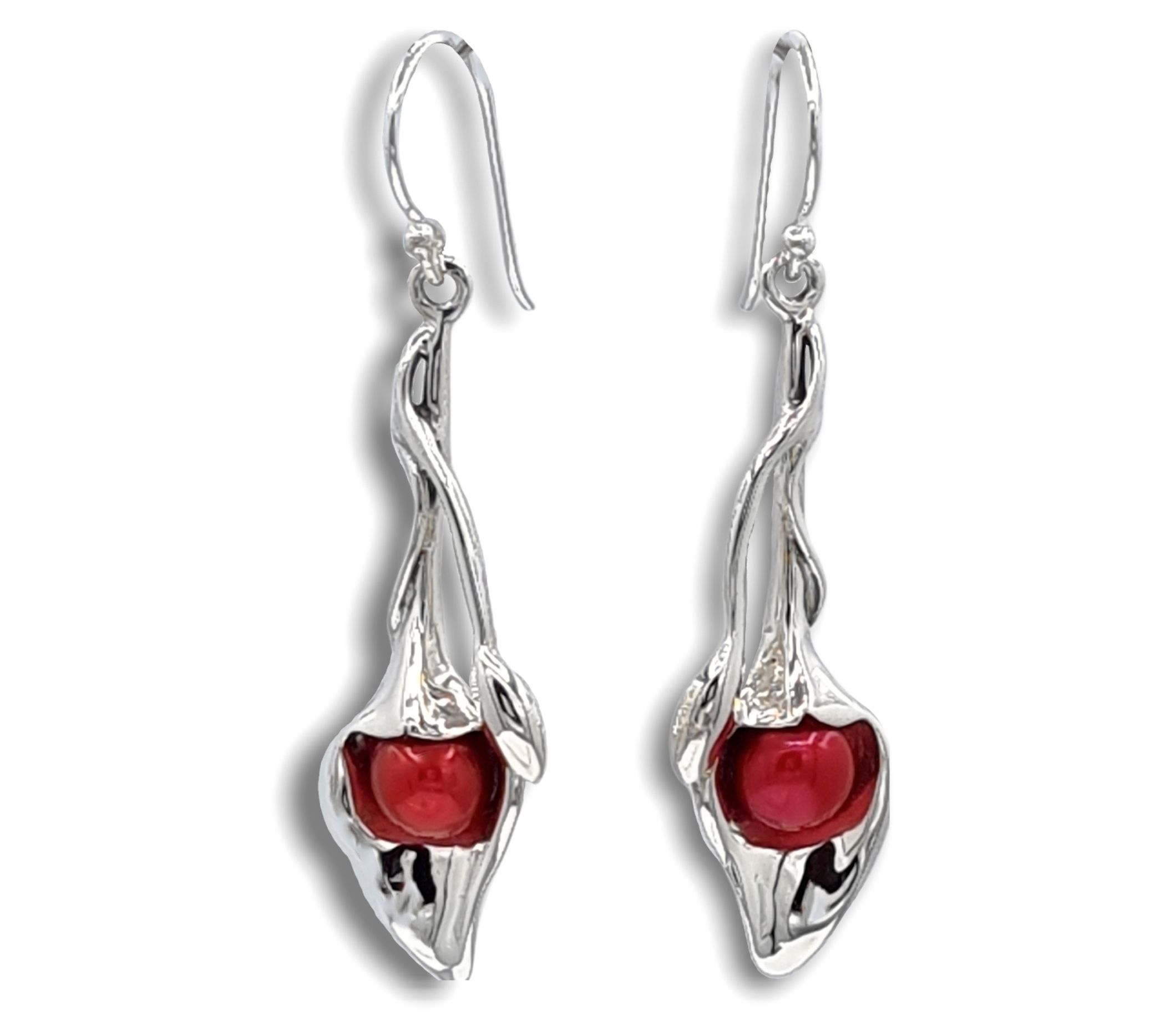 Hagit Sterling Silver Cultured Pearl Eden Earrings