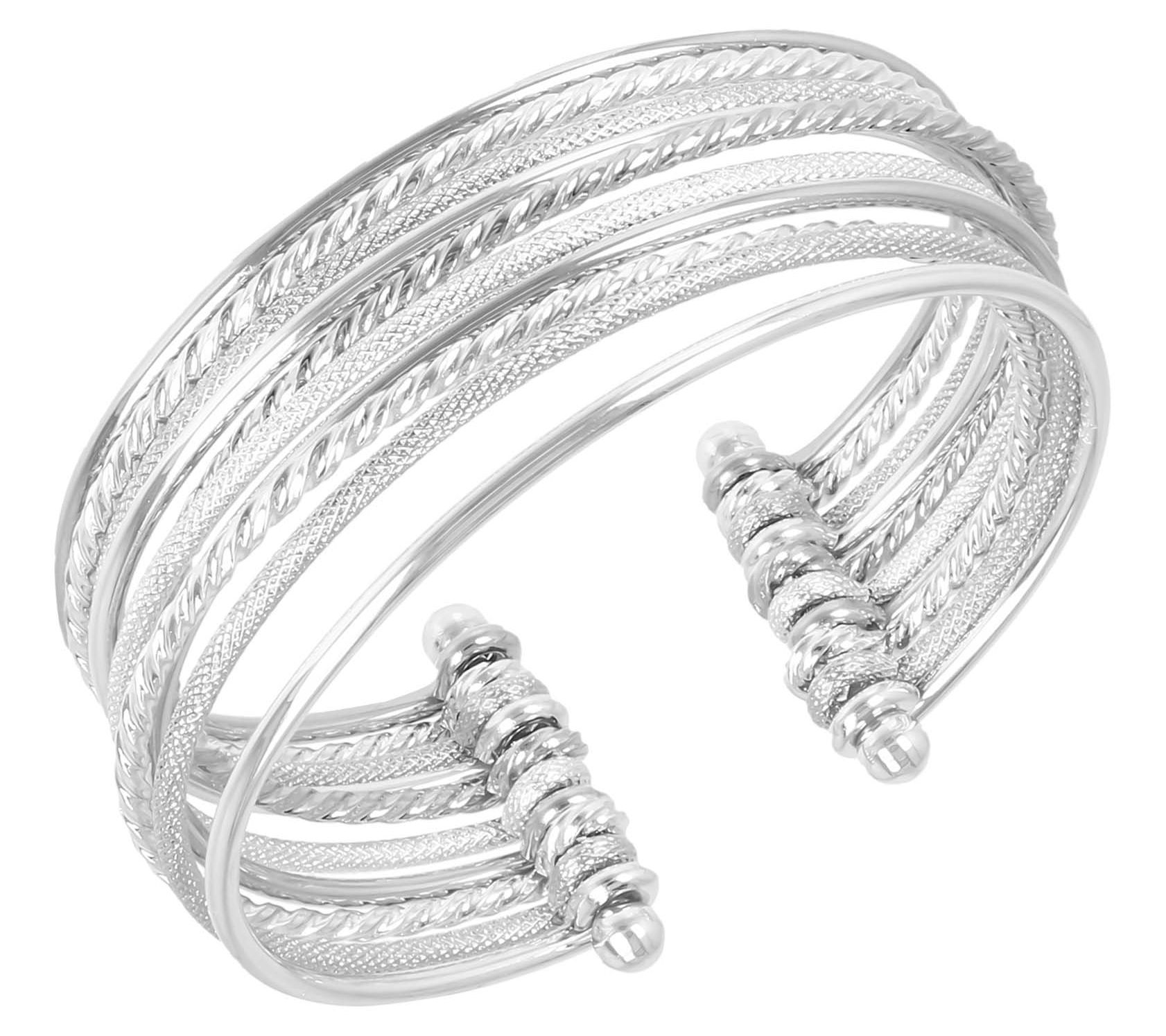 Louis Dell'Olio Bronze Millefili Multistrand Cuff