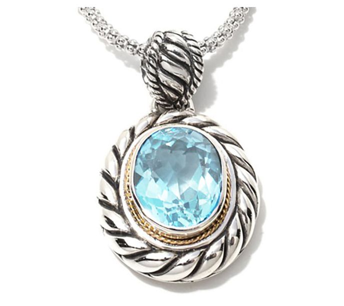 Qvc deals aquamarine jewelry