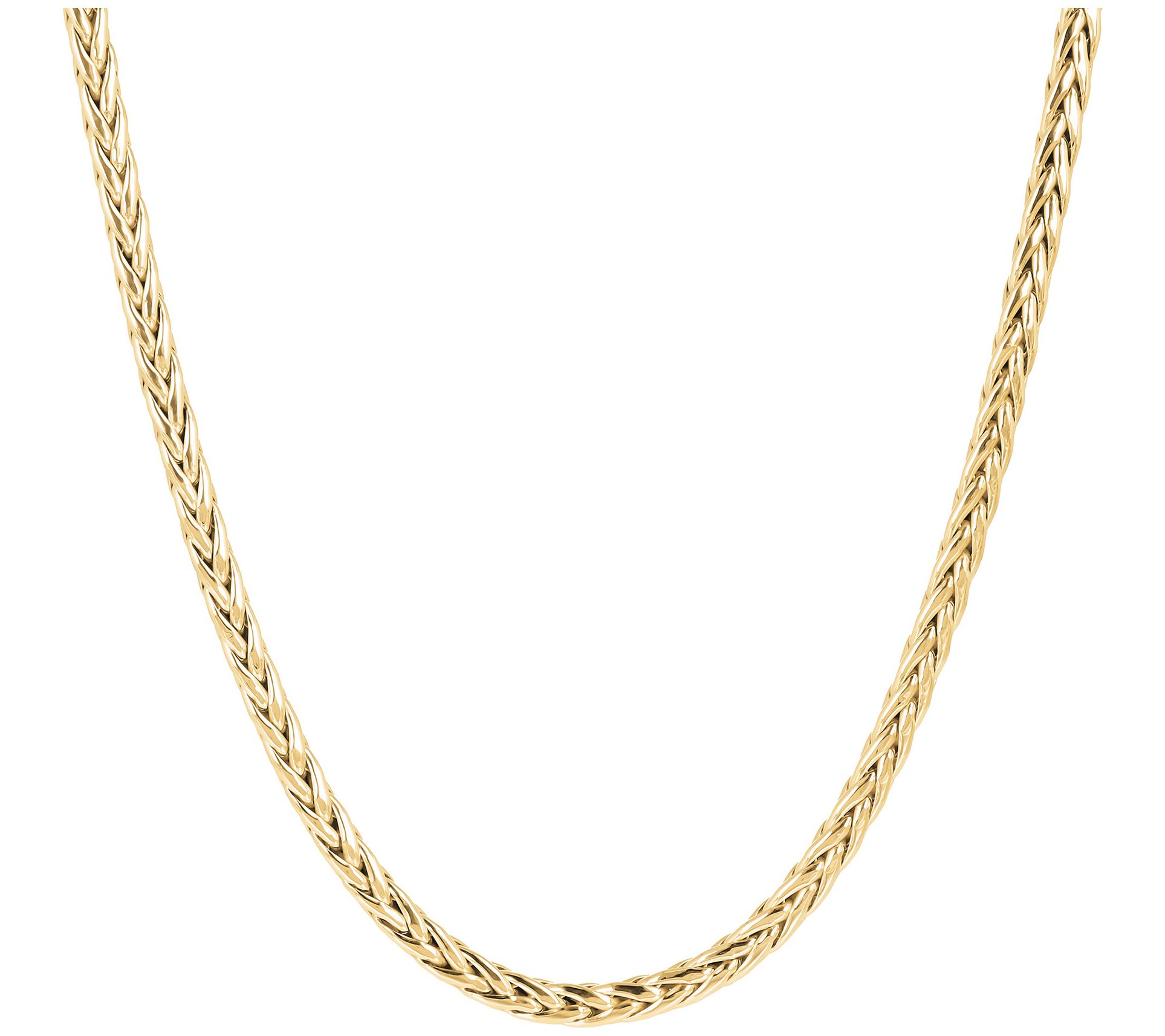 Alberto Milani 36" Spiga Chain Necklace, 14K Gold