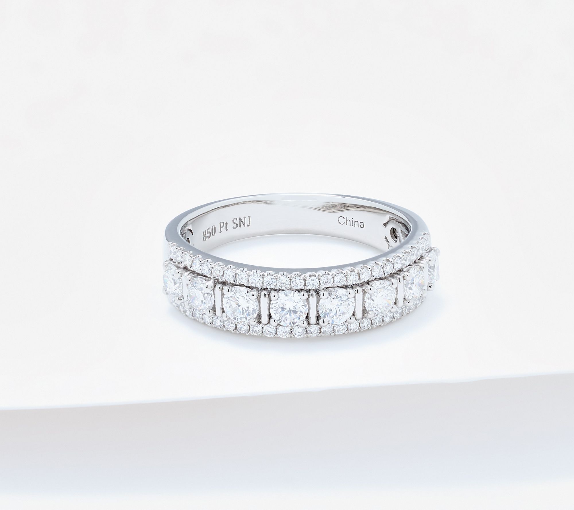 John DiGangi VS Diamonds 1.00 cttw Round Cut Ring Platinum 850