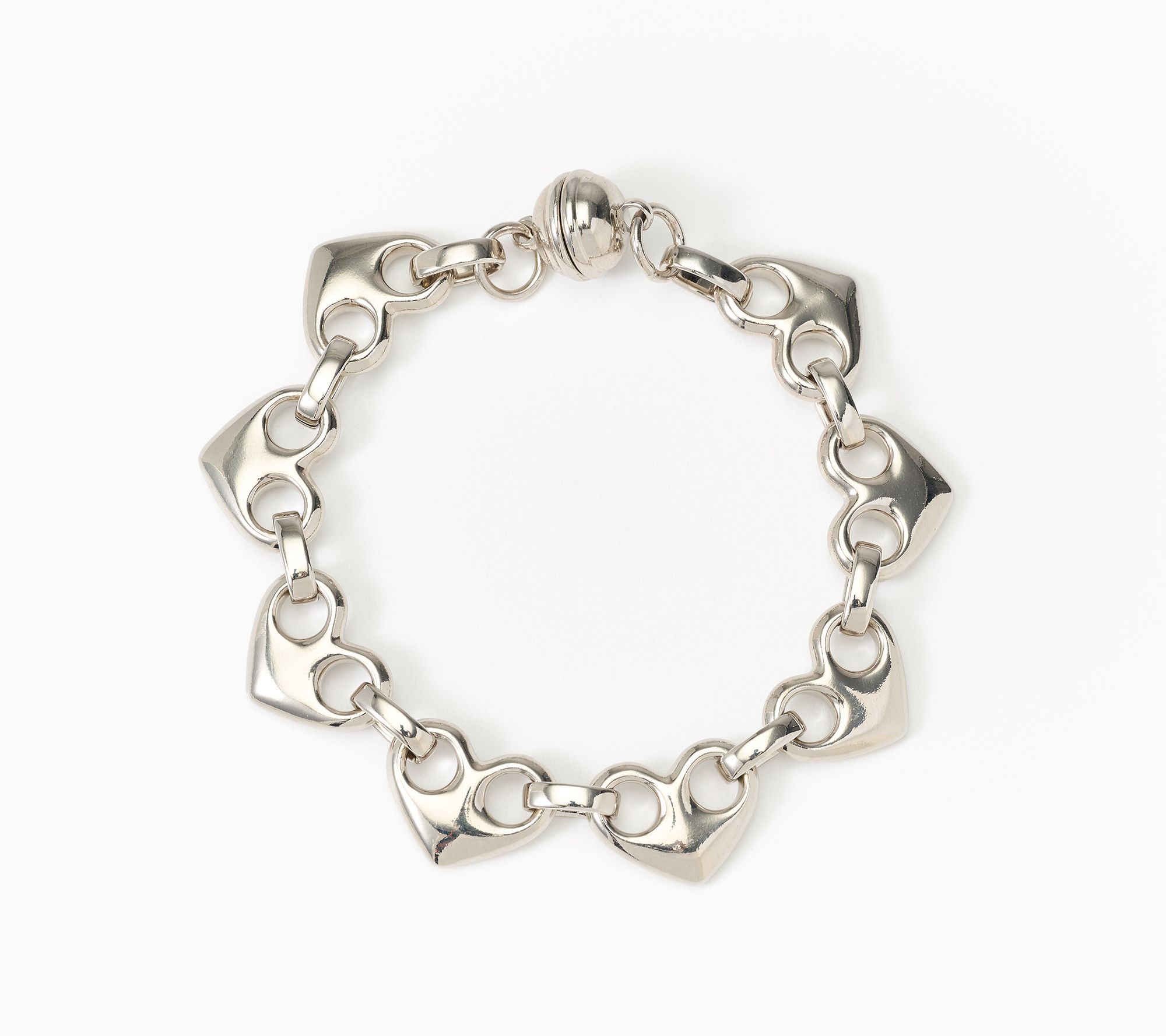 David Markstein Bronze Couture Heart Marine Bracelet