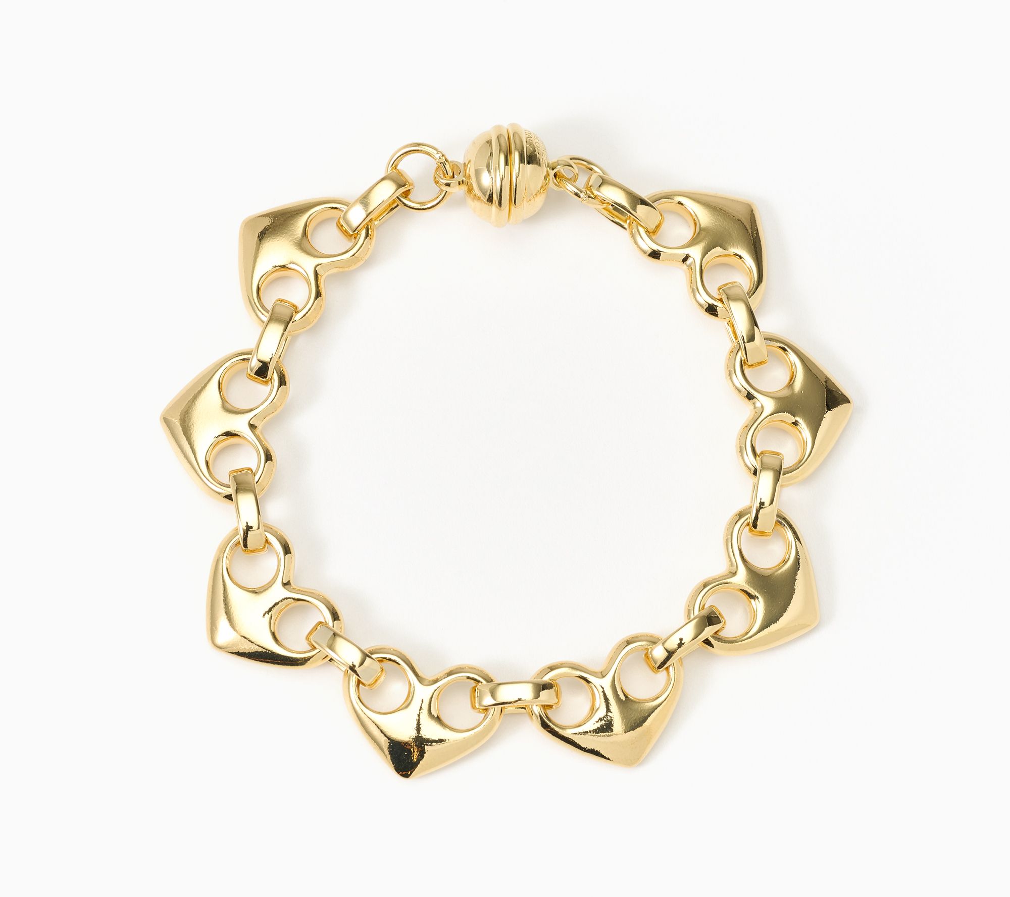 David Markstein Bronze Couture Heart Marine Bracelet