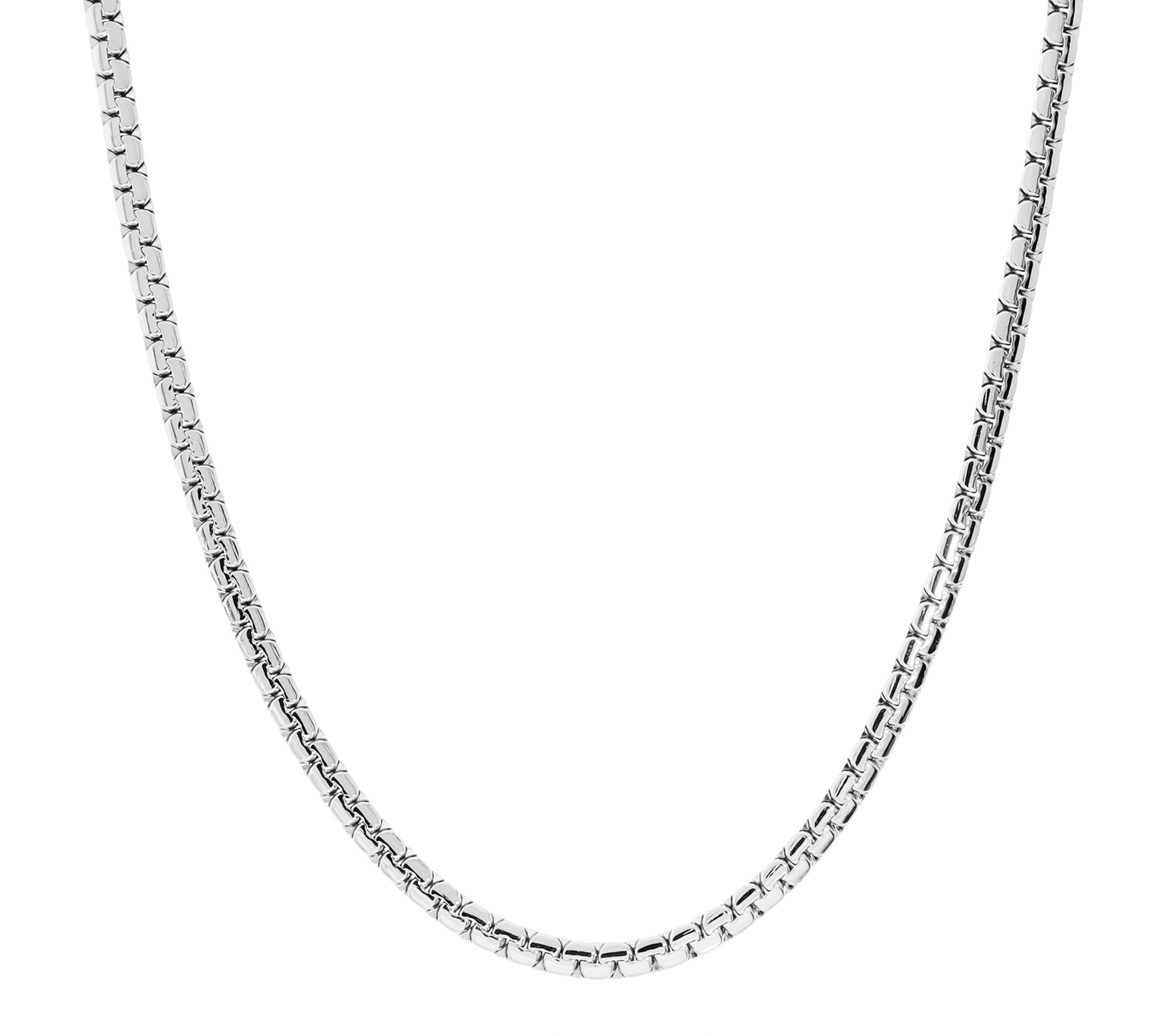 Steel by Design 18" Fancy Chain Necklace