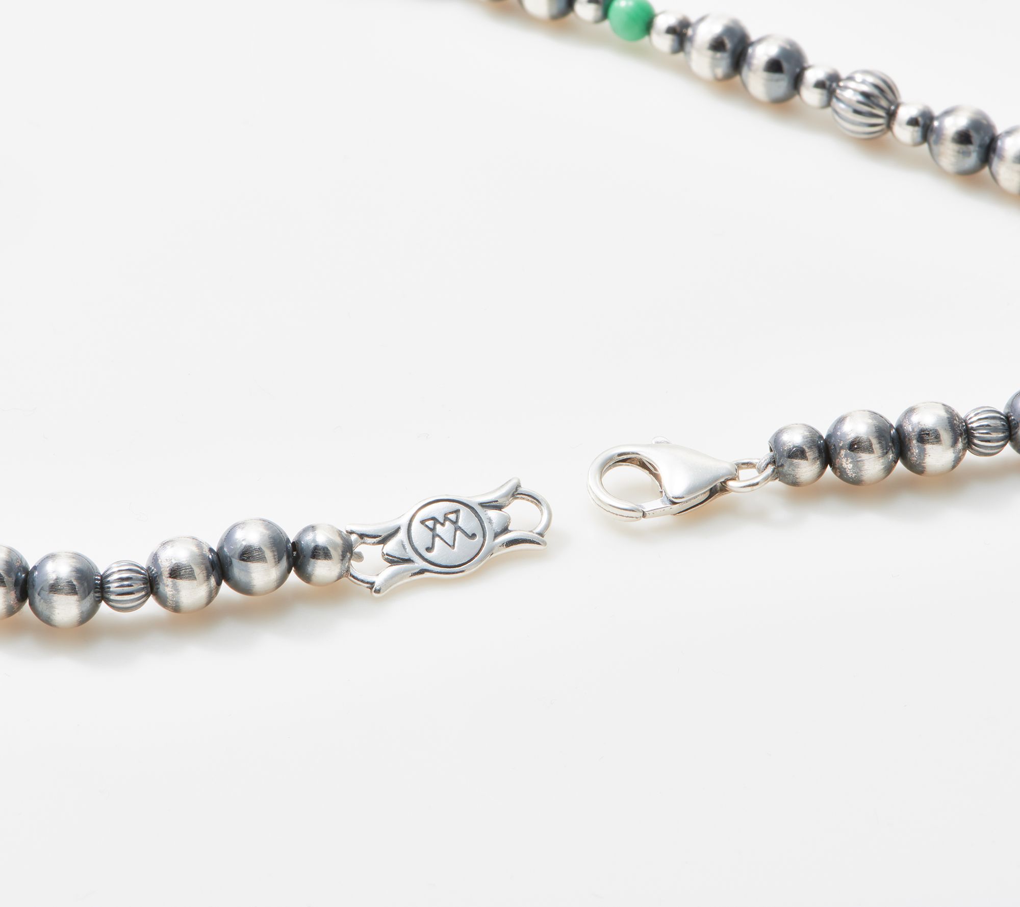 American West Sterling Silver MultiGemstone 36" Bead Necklace