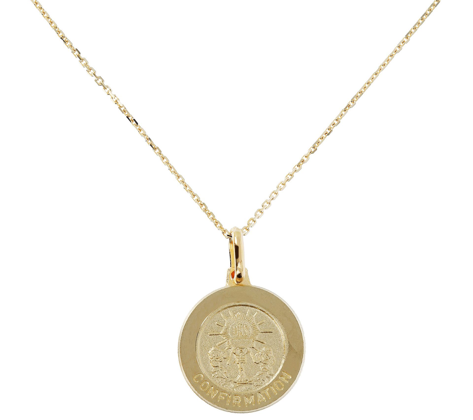 Veronese 18K Clad Confirmation Pendant with 18