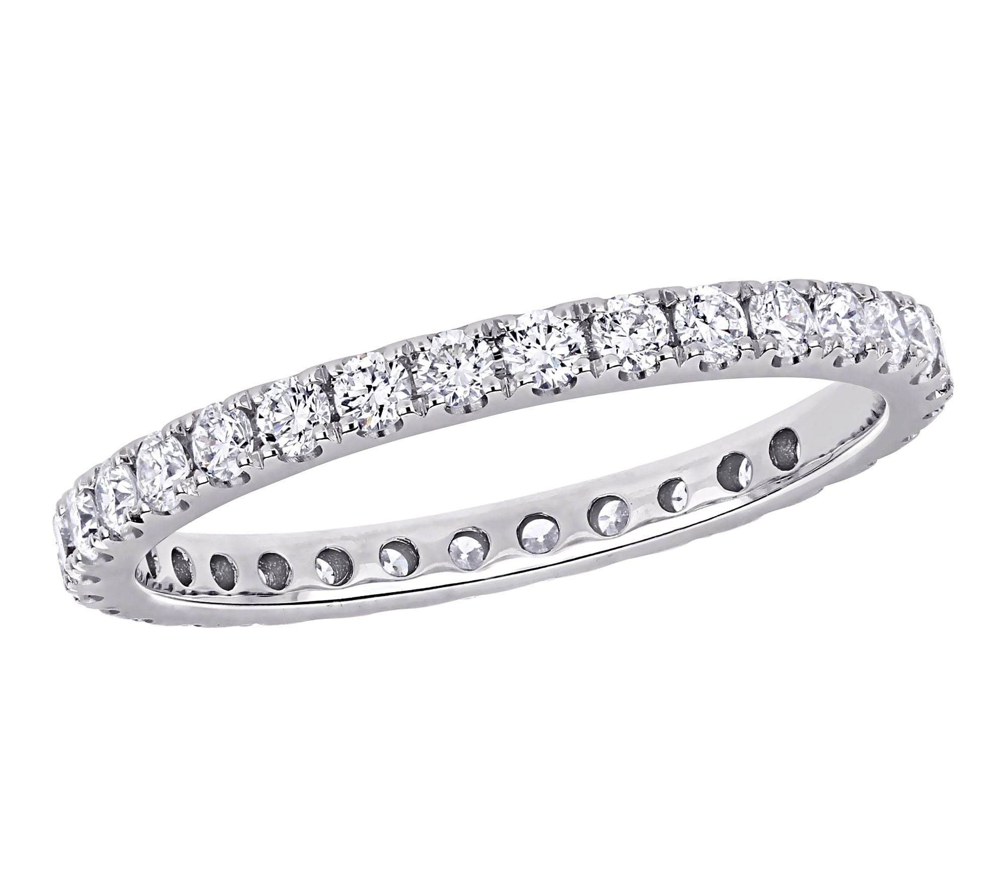 Affinity Diamond Eternity Ring, 14K 9/10 cttw