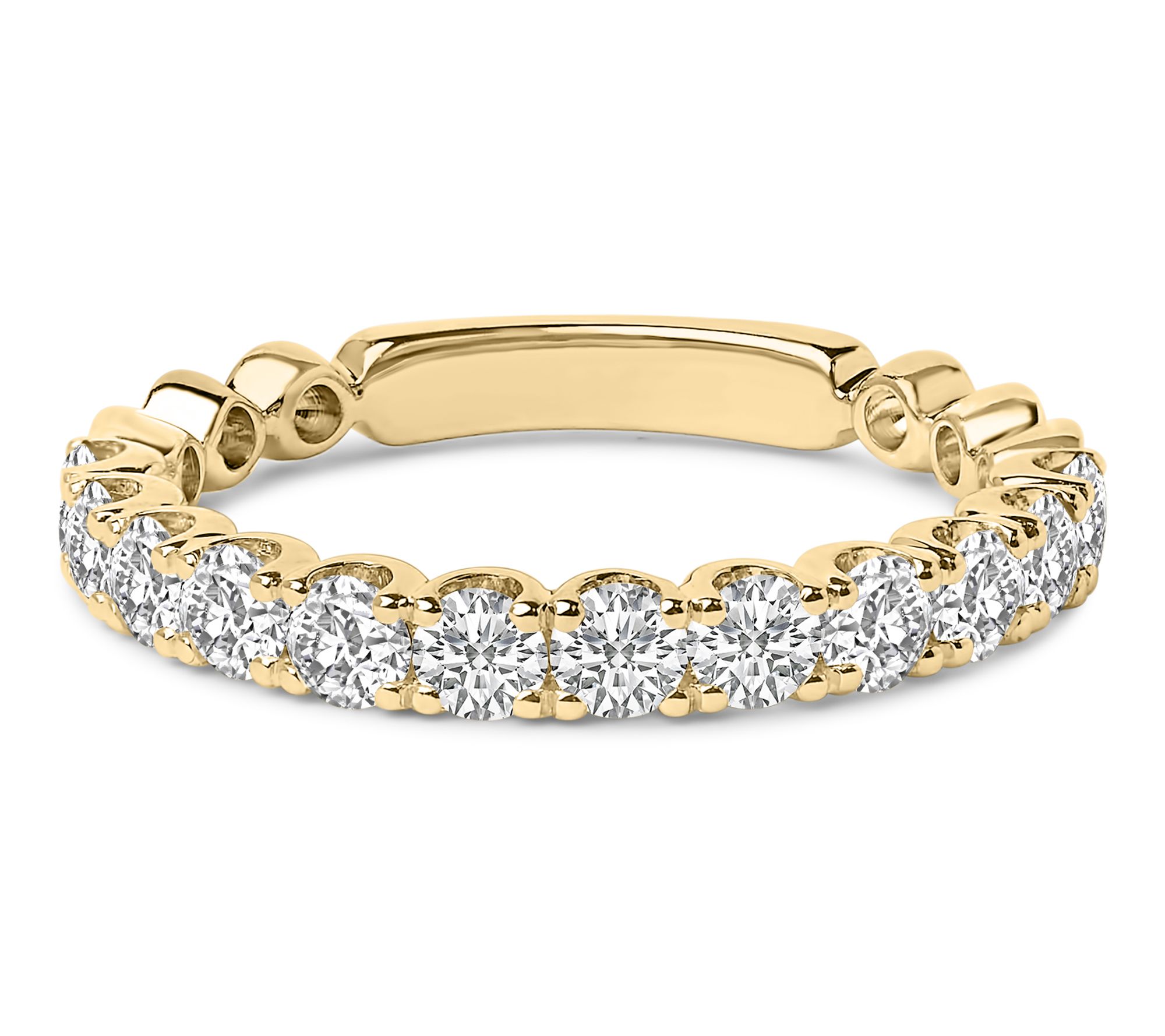 Haus of Brilliance 1.00 cttw Diamond Wedding Band Ring, 14K