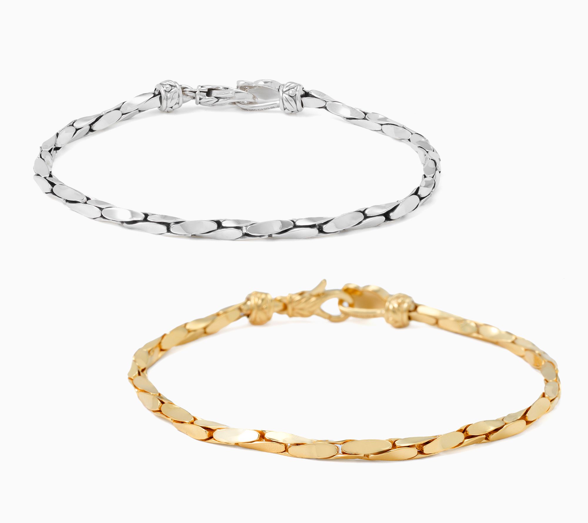 Christian James by Scott Grimes Sterling Silver Shimmer Chain Bracelet
