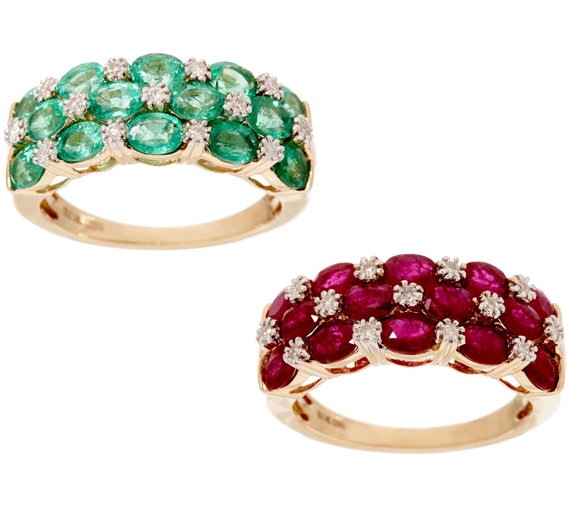 Qvc deals ruby ring