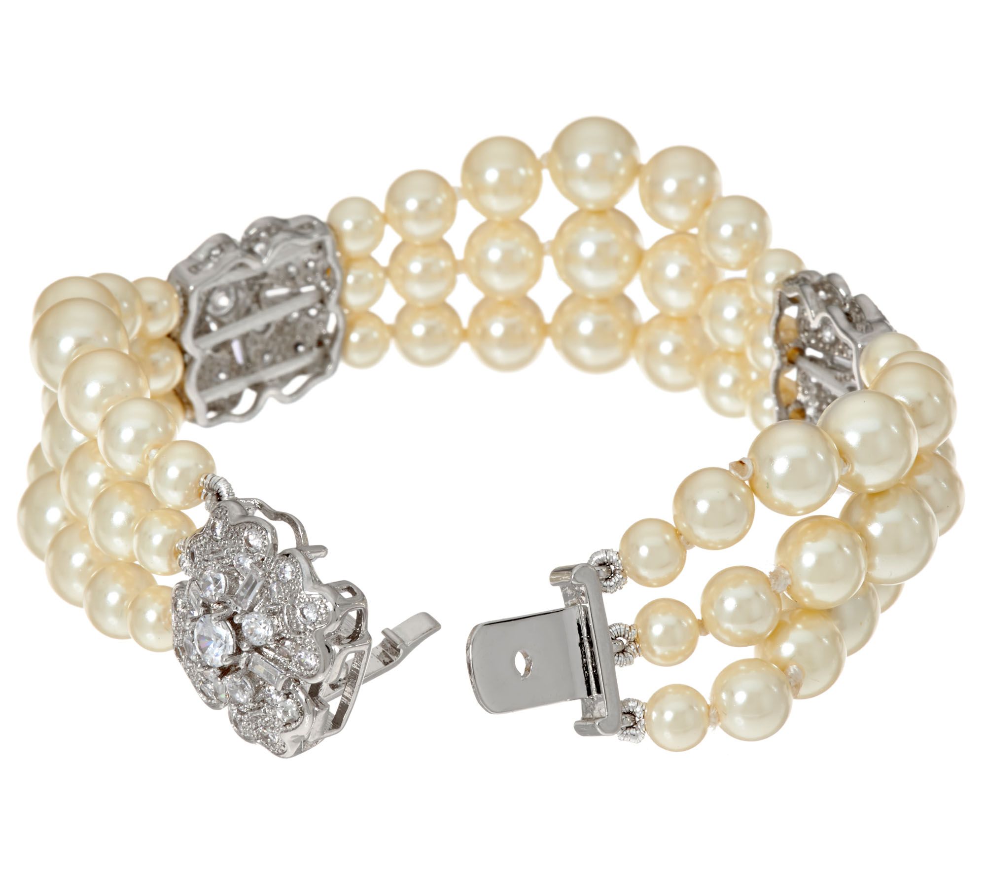 Double Strand Pearl Bracelet - The Gem Shop