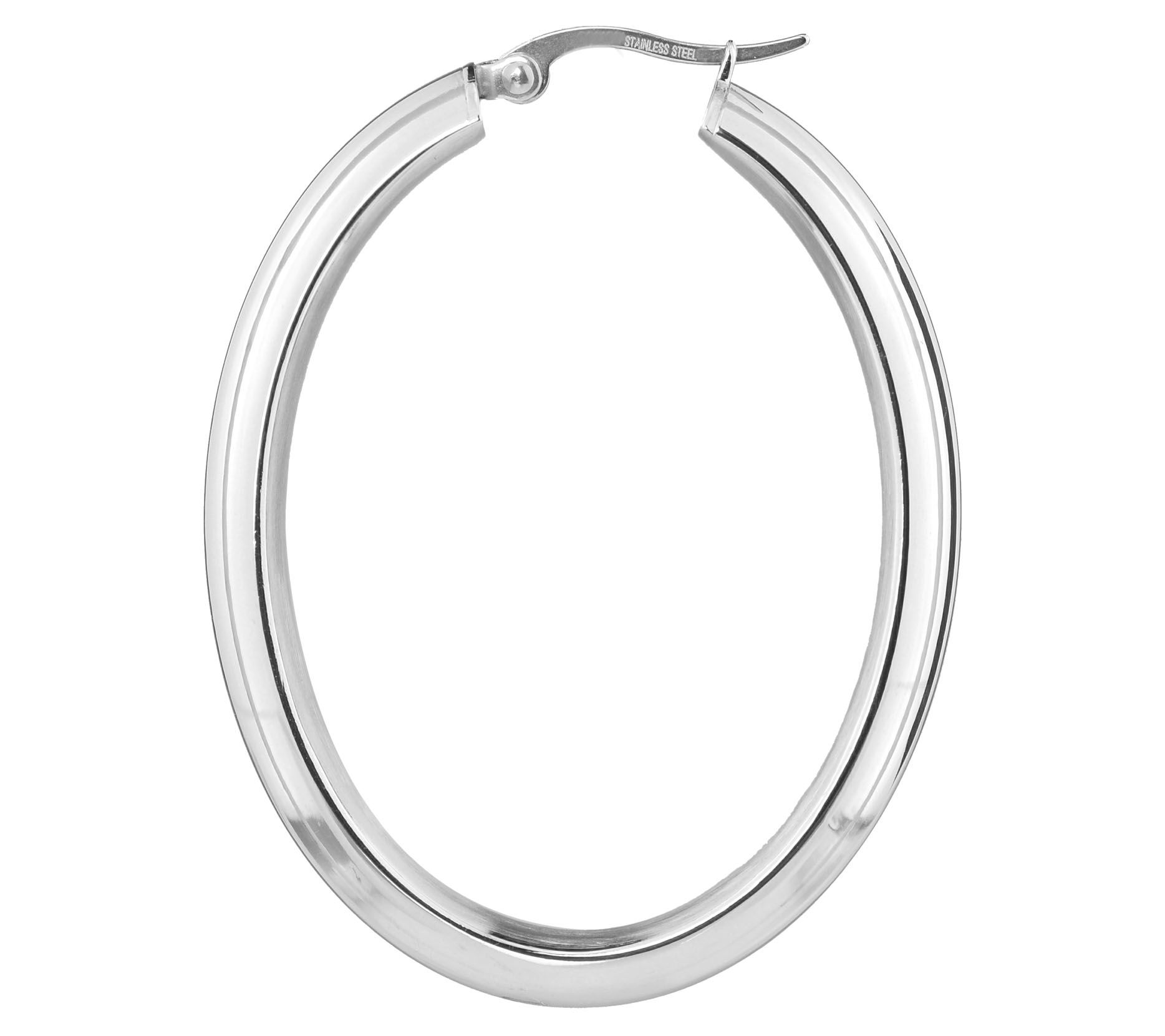 Steel by Design Oval Hoops - QVC.com