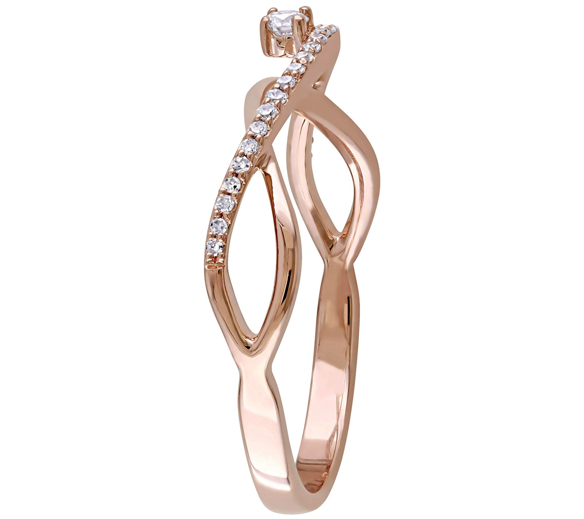 Qvc on sale infinity ring