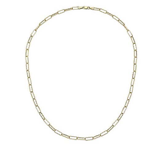 Alkeme 10K Gold Paperclip Link Chain Necklace