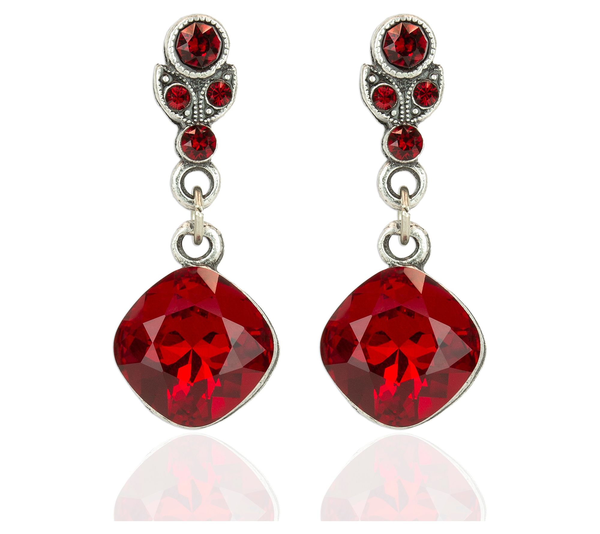 Crystal drop earrings on sale uk