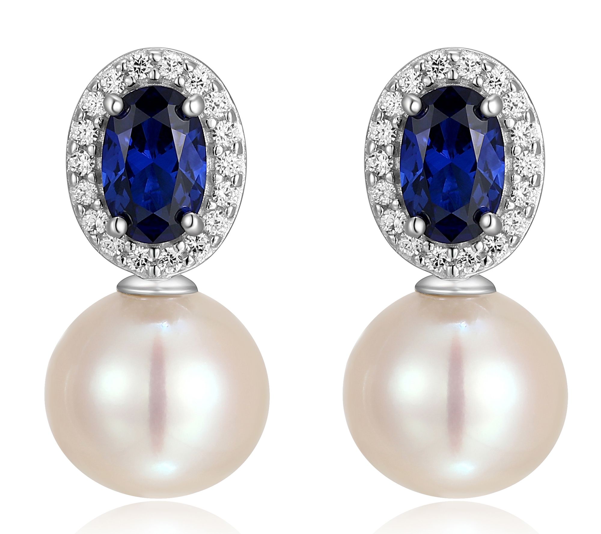 Qvc shop sapphire earrings