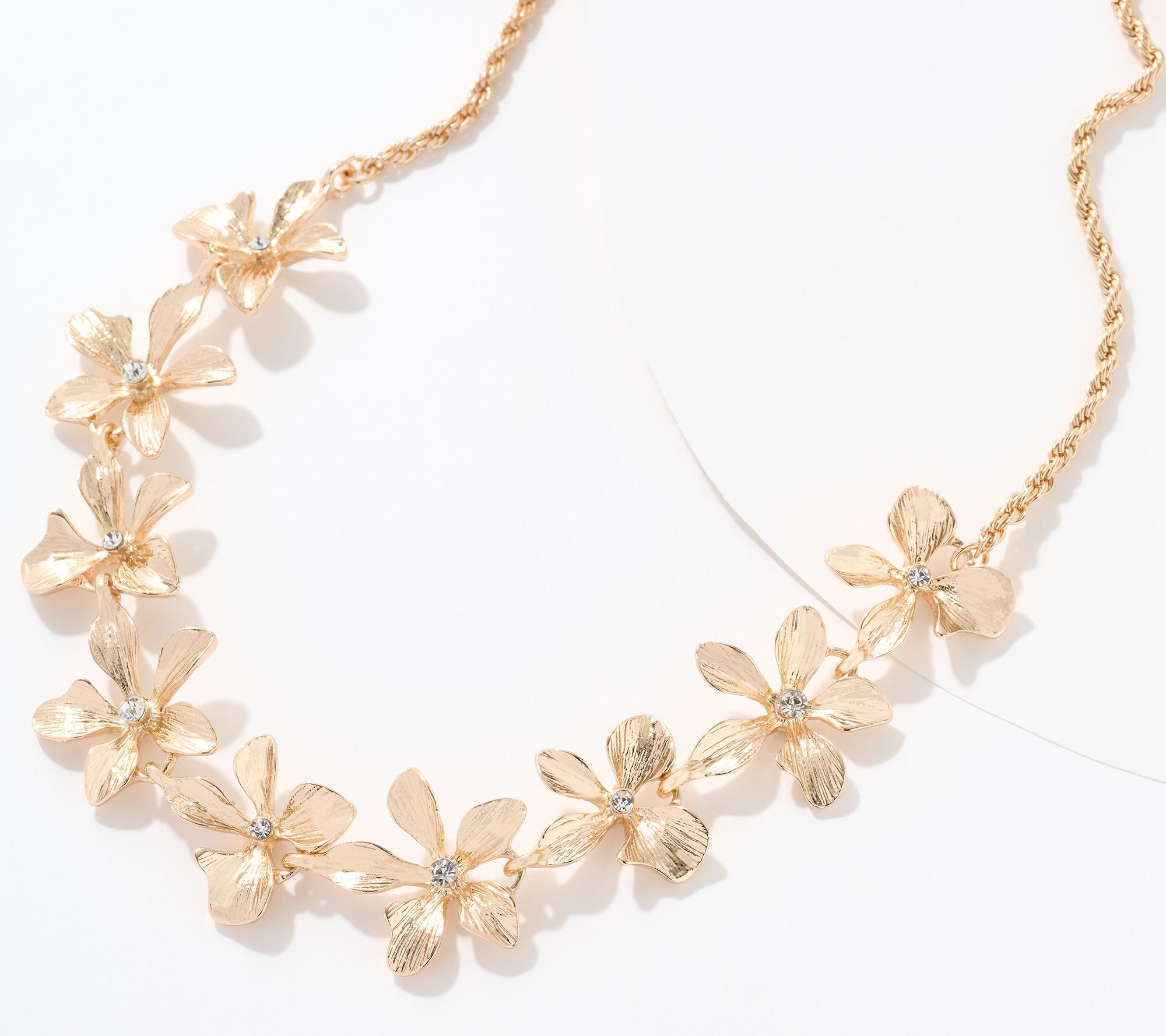 "As Is" Joan Rivers Floral 17" Necklace