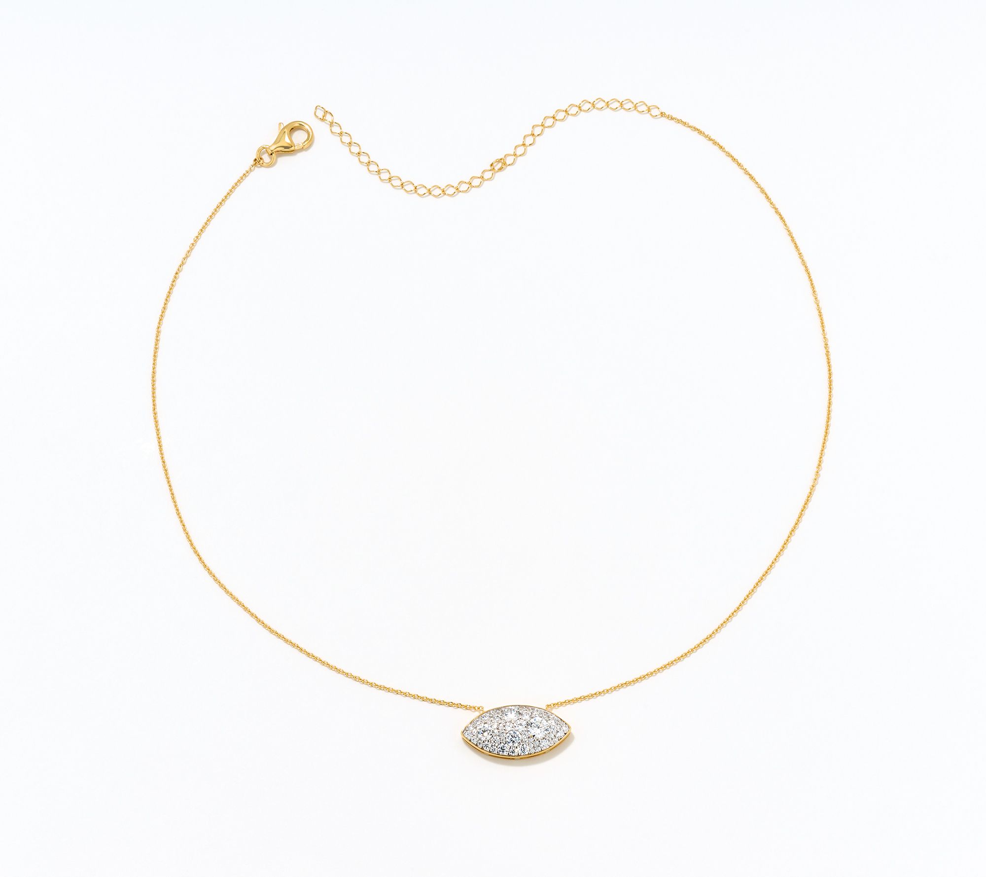 【超ポイントバック祭】 Jennifer x Diamonique Miller Necklace Cobblestone Marquise ピアス