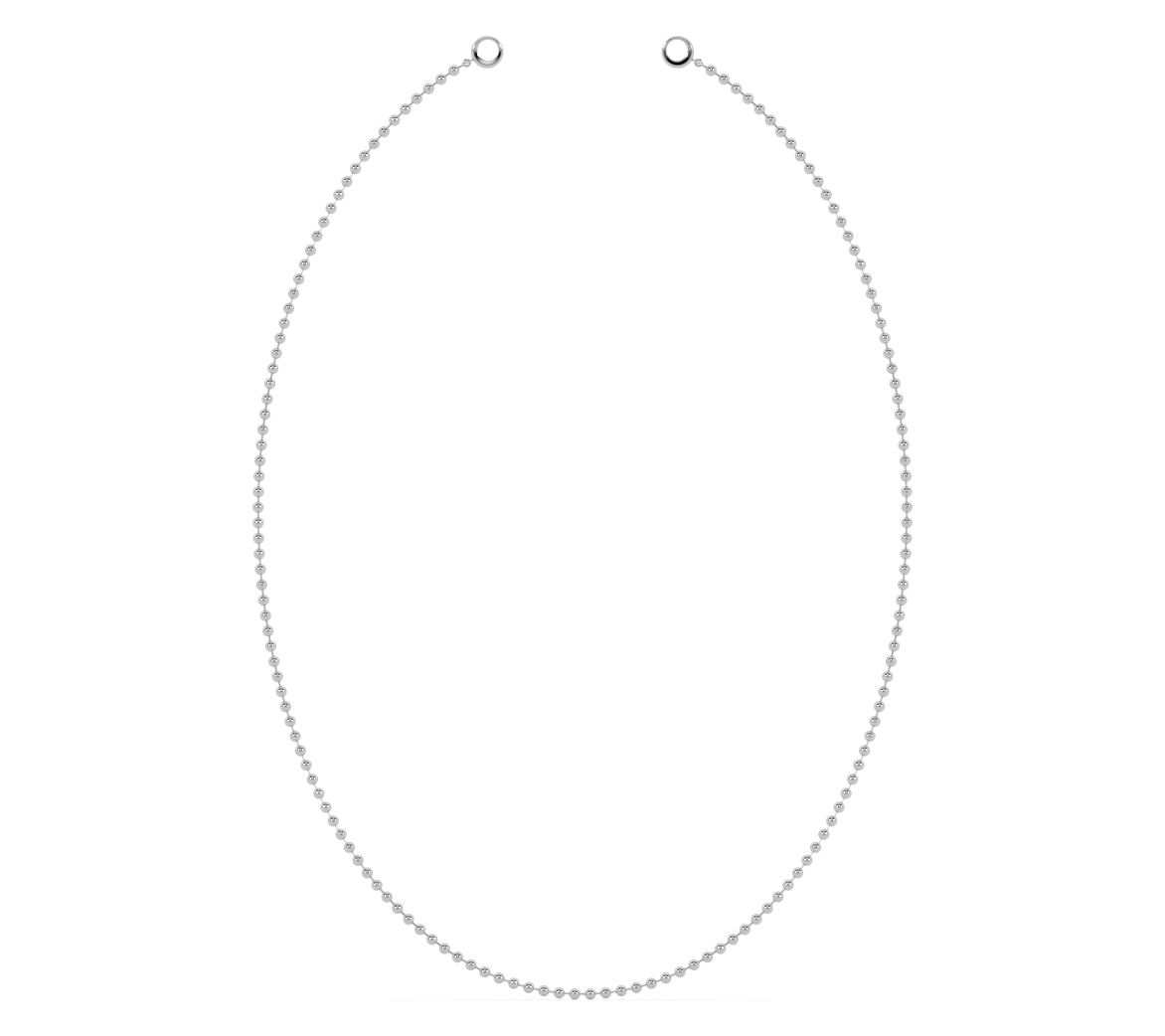 ONI Fine Jewelry Sterling Maxi Sphere Long Chain