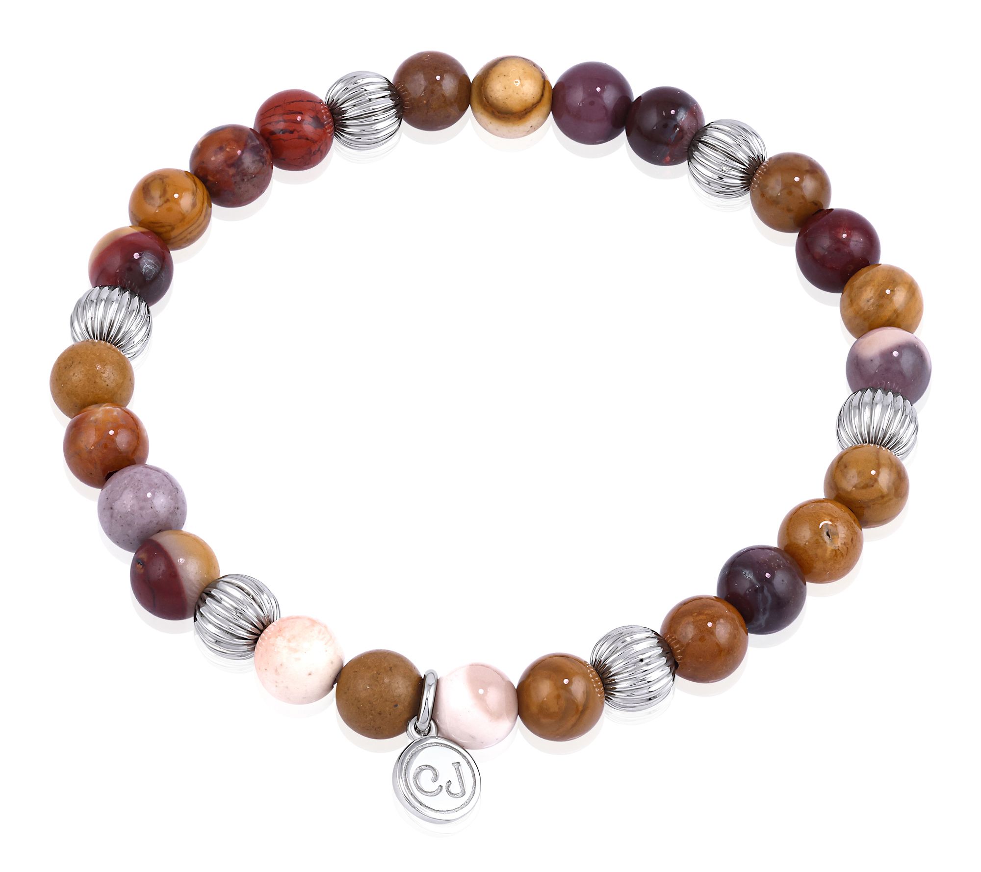 Christian James by Scott Grimes Sterling Stretch Bead Bracelet