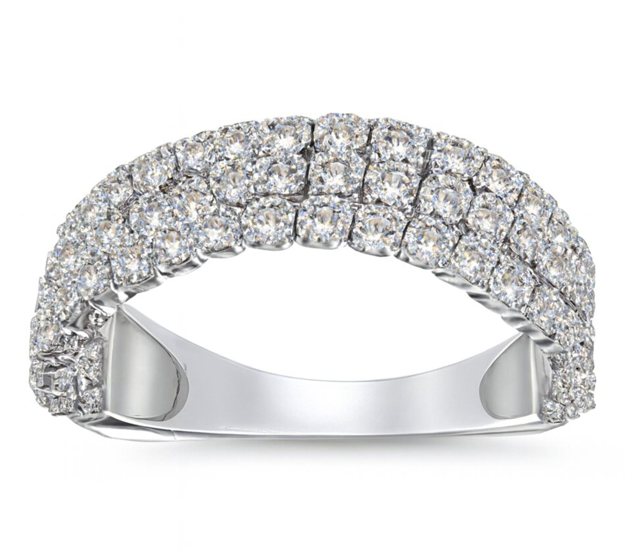 Fire Light 1.00 cttw Lab Grown Diamond Tennis Ring, 14K Gold