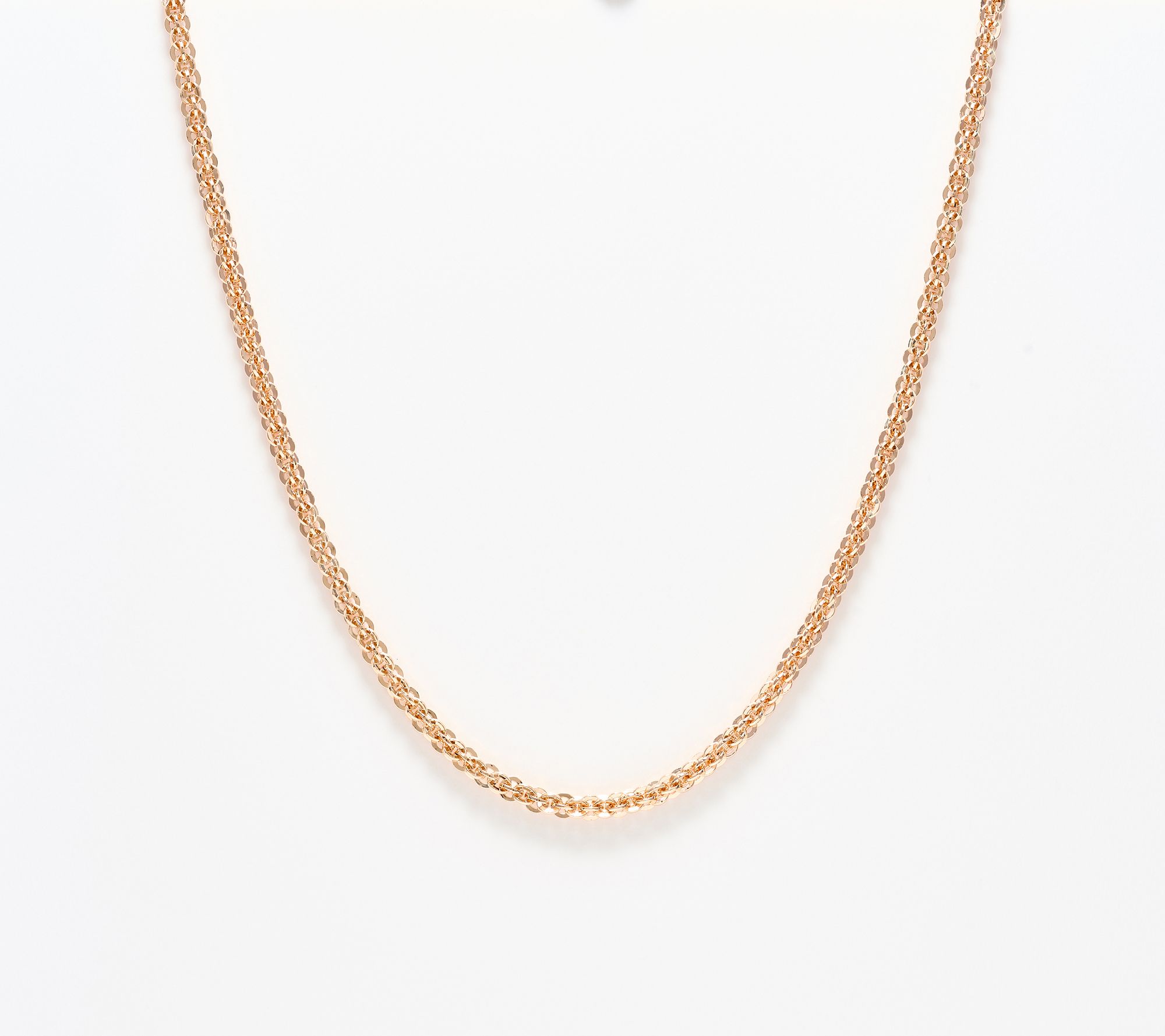  David Markstein Bronze Premiere Etruscan Weave Necklace, 16"