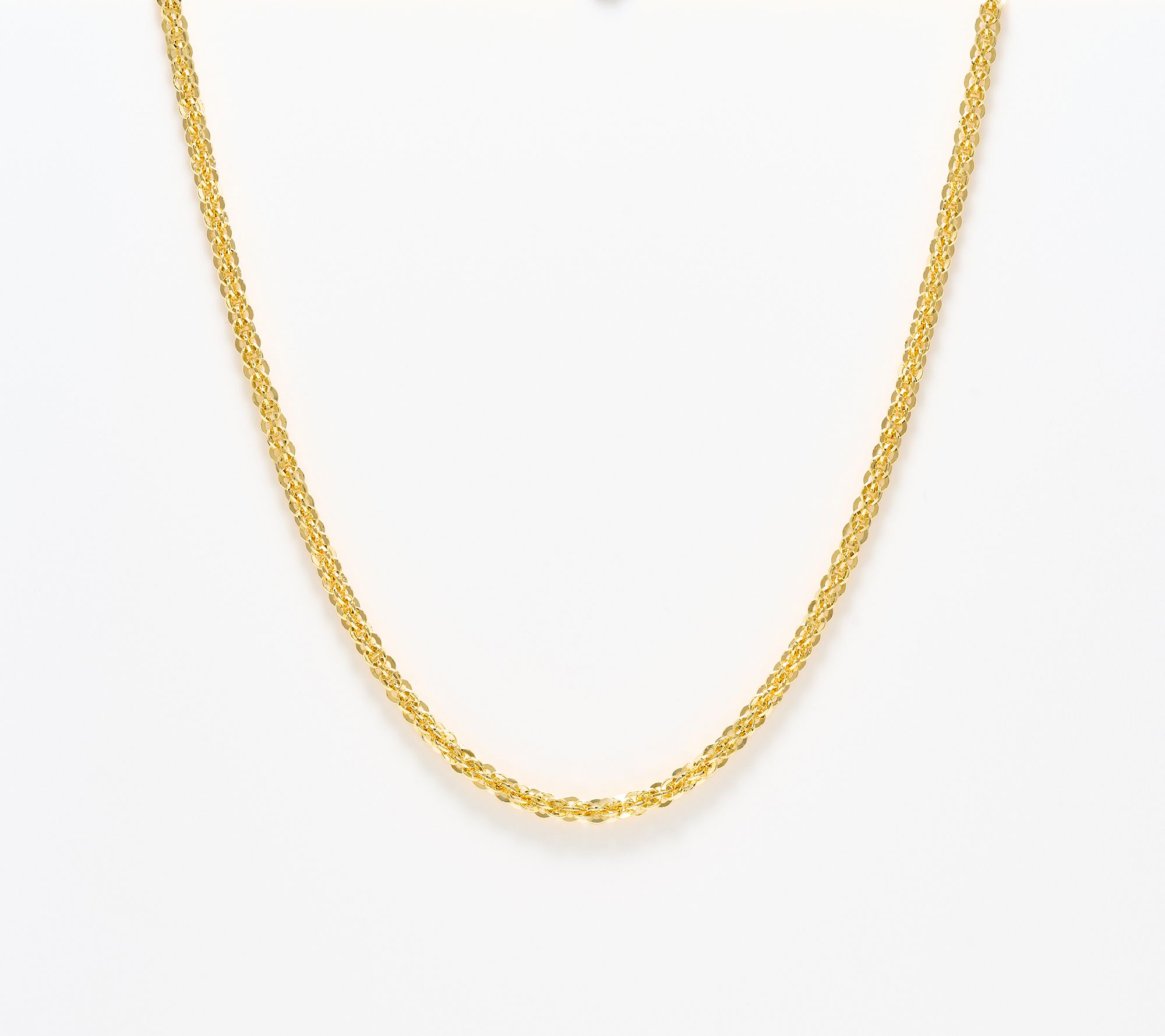 David Markstein Bronze Premiere Etruscan Weave Necklace, 16"