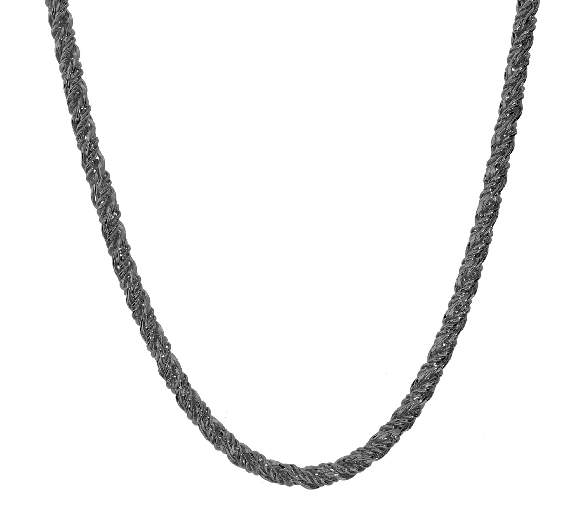 David Markstein Bronze Premiere Twisted Foxtail16" Necklace