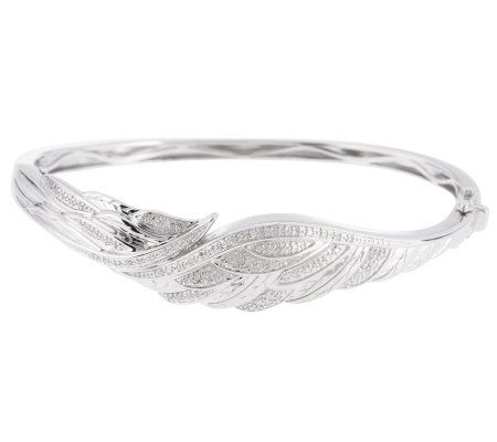 Angel wing sale bangle