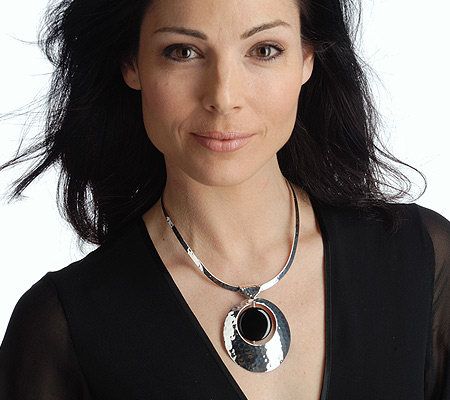 Dominique Dinouart Artisan Crafted TeardropPendant with Collar - QVC.com