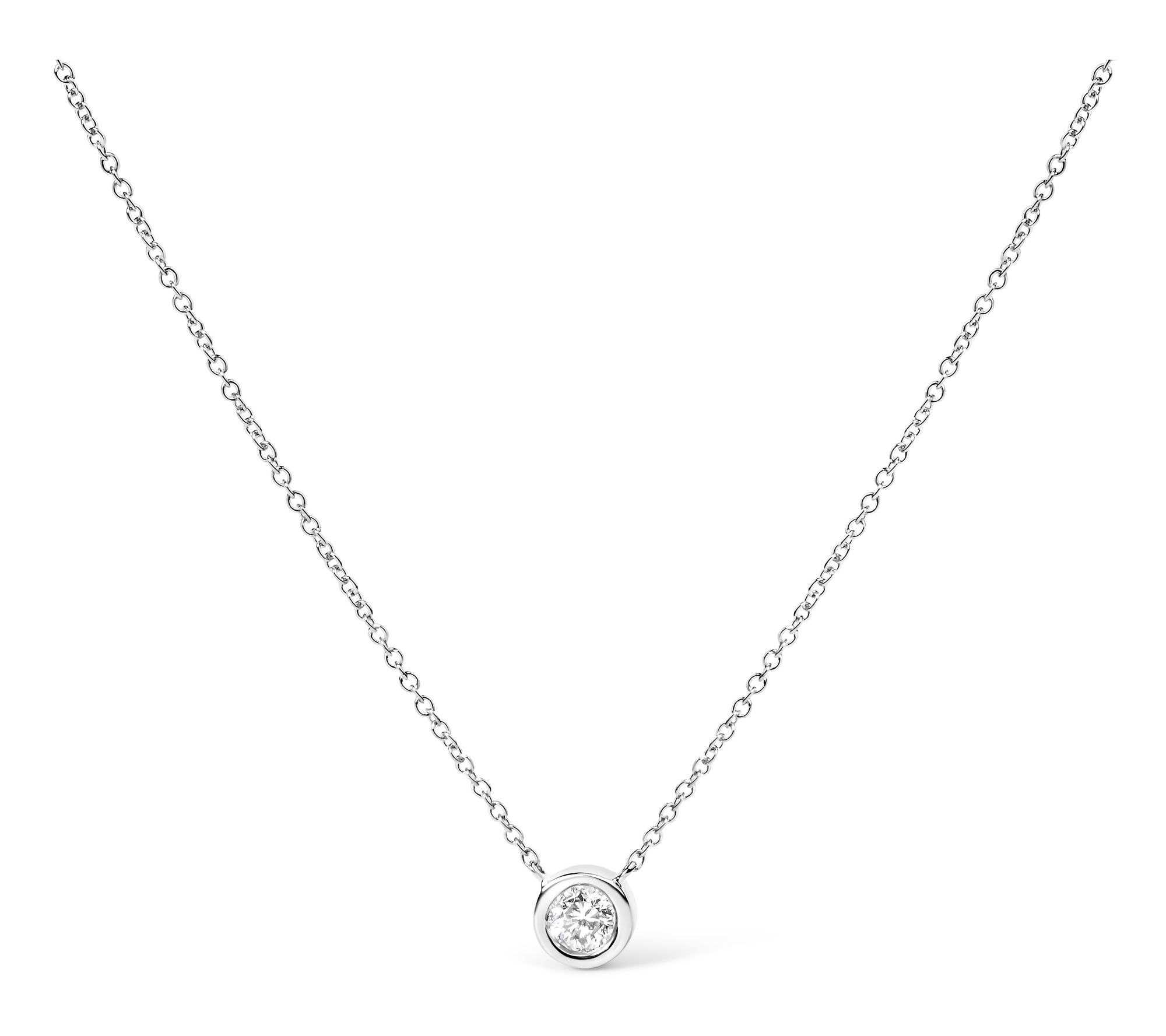 Haus of Brilliance 0.33 Cttw Diamond Pendant Necklace, 10K