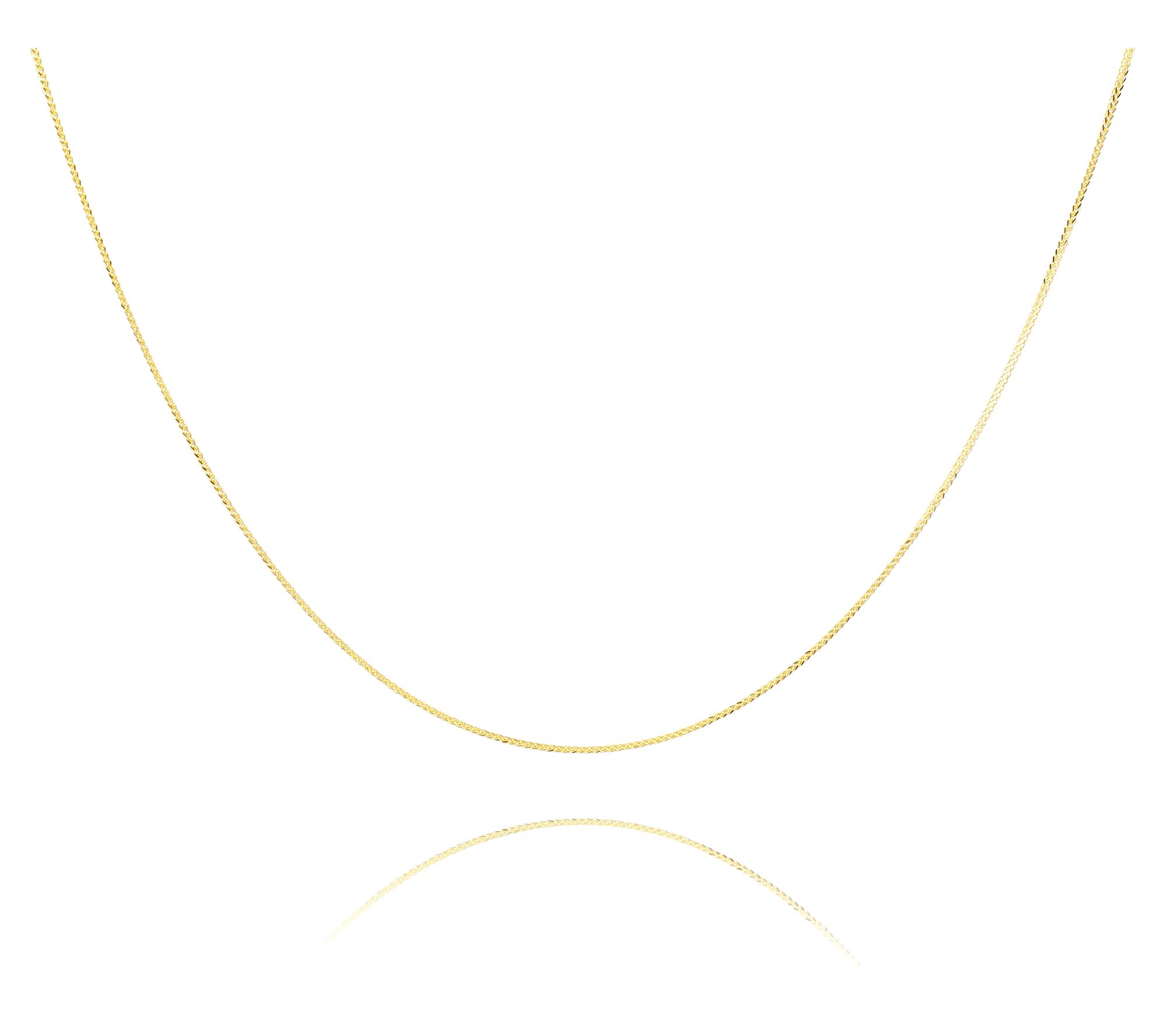 Adi Paz 14K Gold Diamond Cut Box Chain Necklace