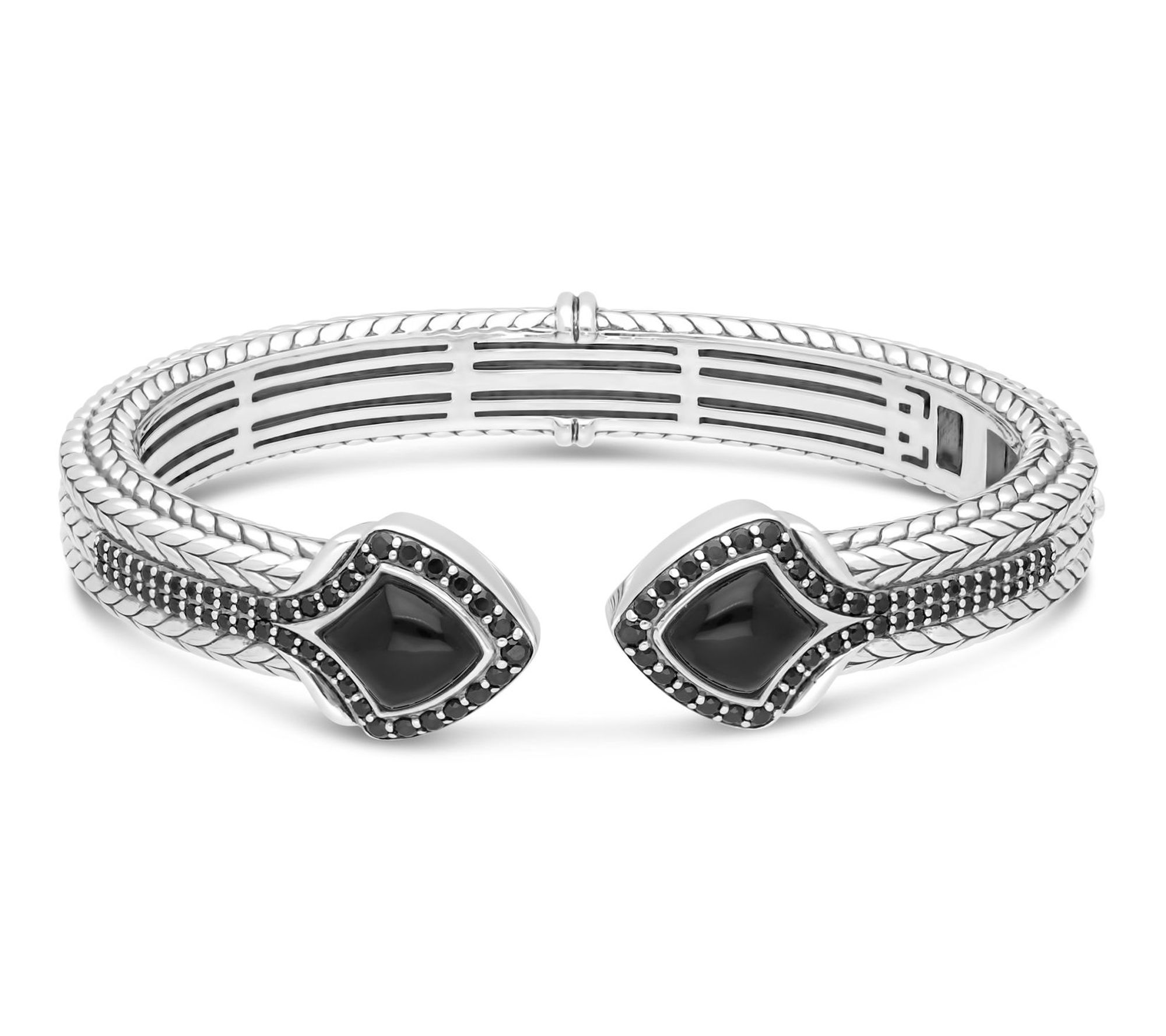 Tiffany Kay Studio Sterling Onyx & Black SpinelCuff