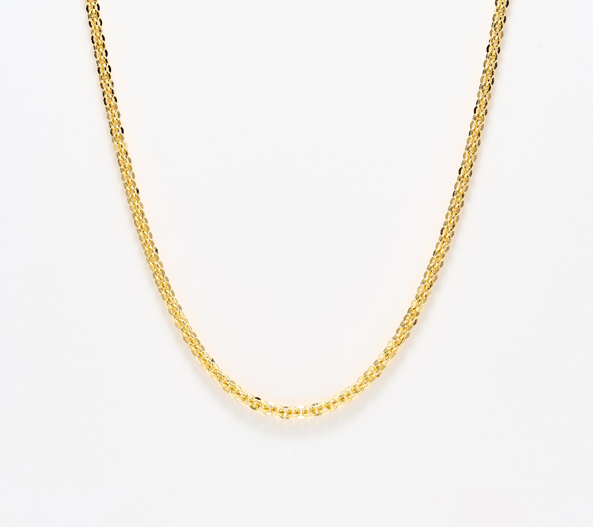  David Markstein Bronze Premiere Etruscan Weave Necklace, 18"