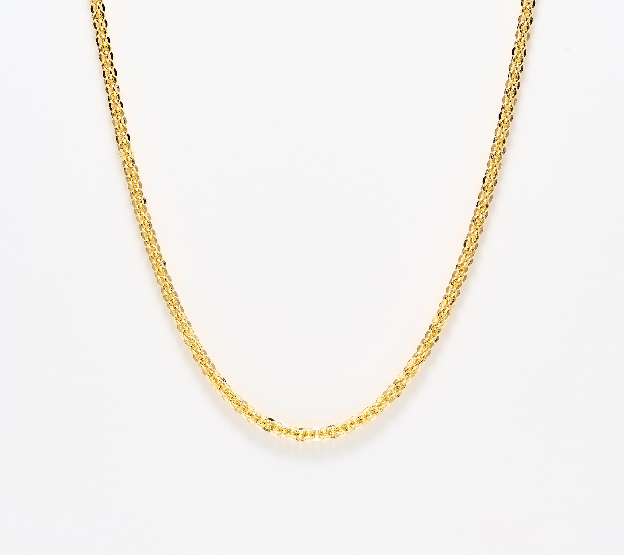 David Markstein Bronze Premiere Etruscan Weave Necklace, 18"