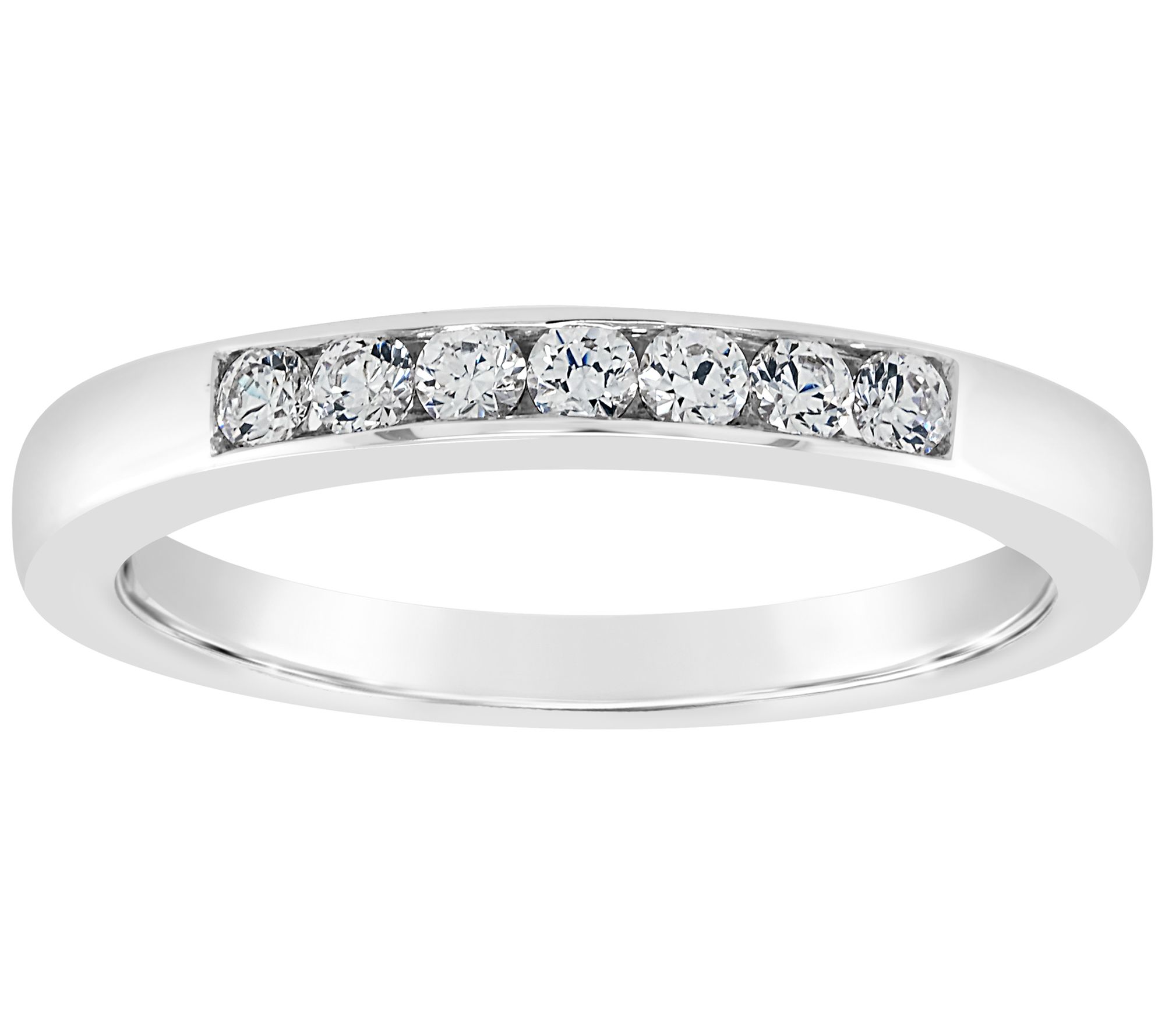 Affinity 14K Gold Channel Set 1/5 cttw Diamond Ring