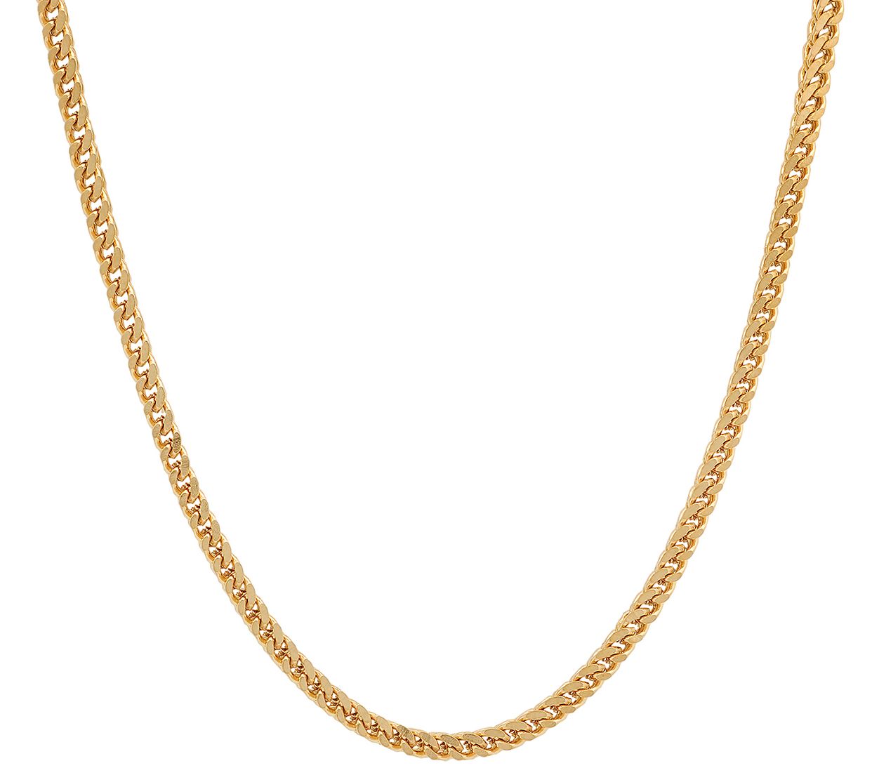 Steel by Design Men's Franco Curb Link Necklace