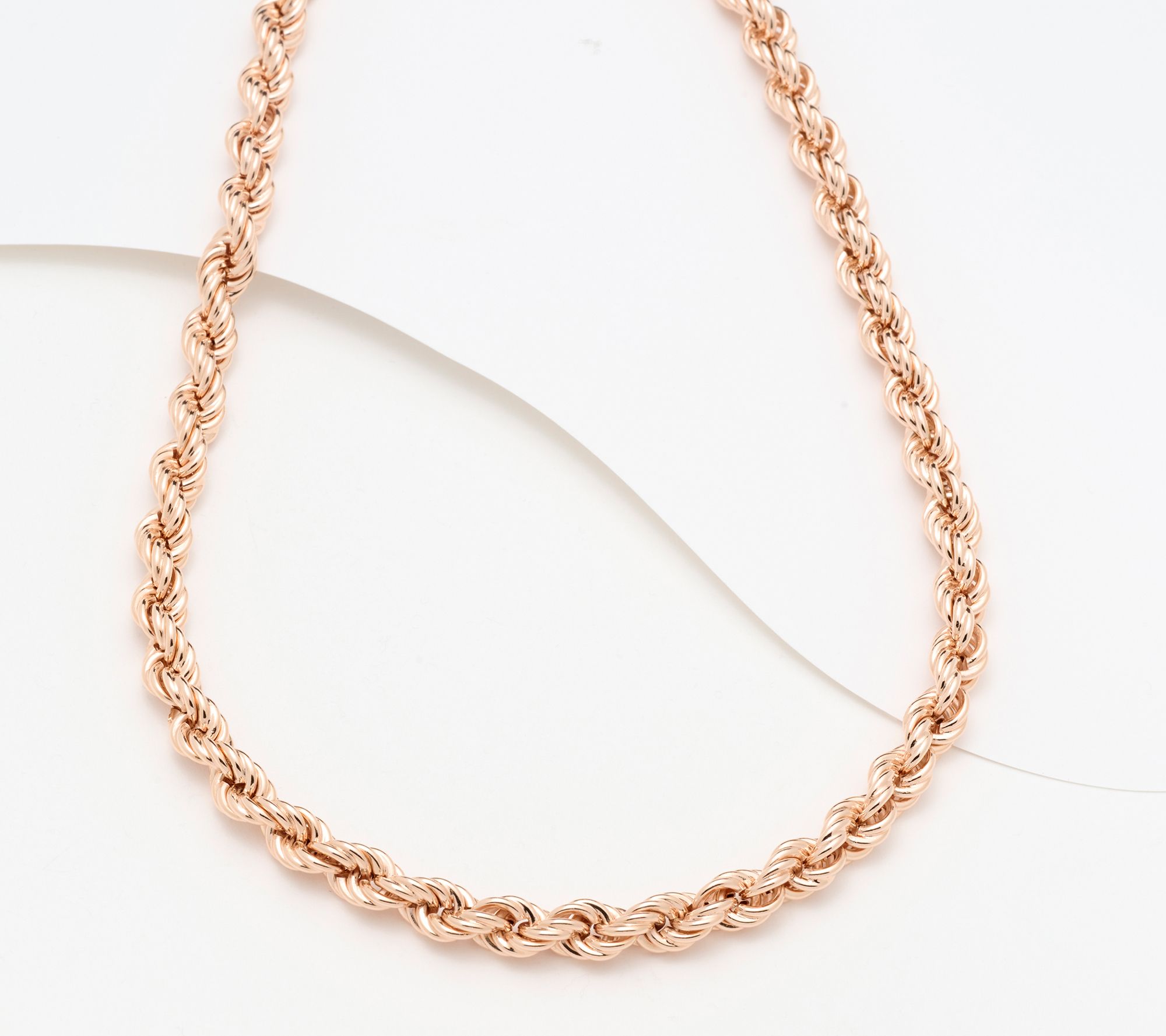 David Markstein Bronze Premium 16" Rope Necklace w/ Magnetic Clasp